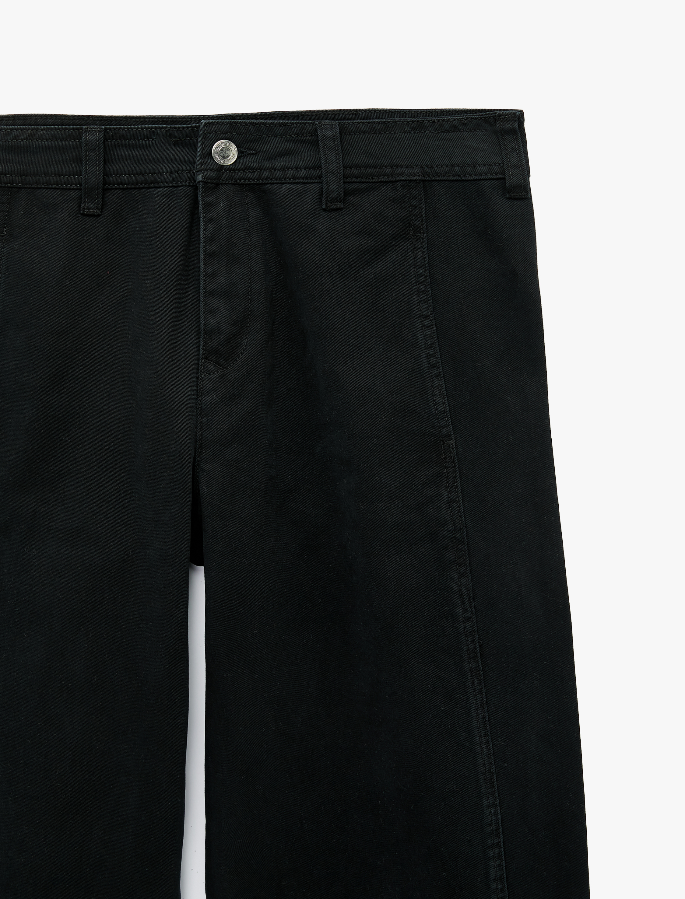   Rahat Kalıp Pamuklu Düz Paça Cepli Balon Fit Barrel Denim Pantolon - Barrel Jeans