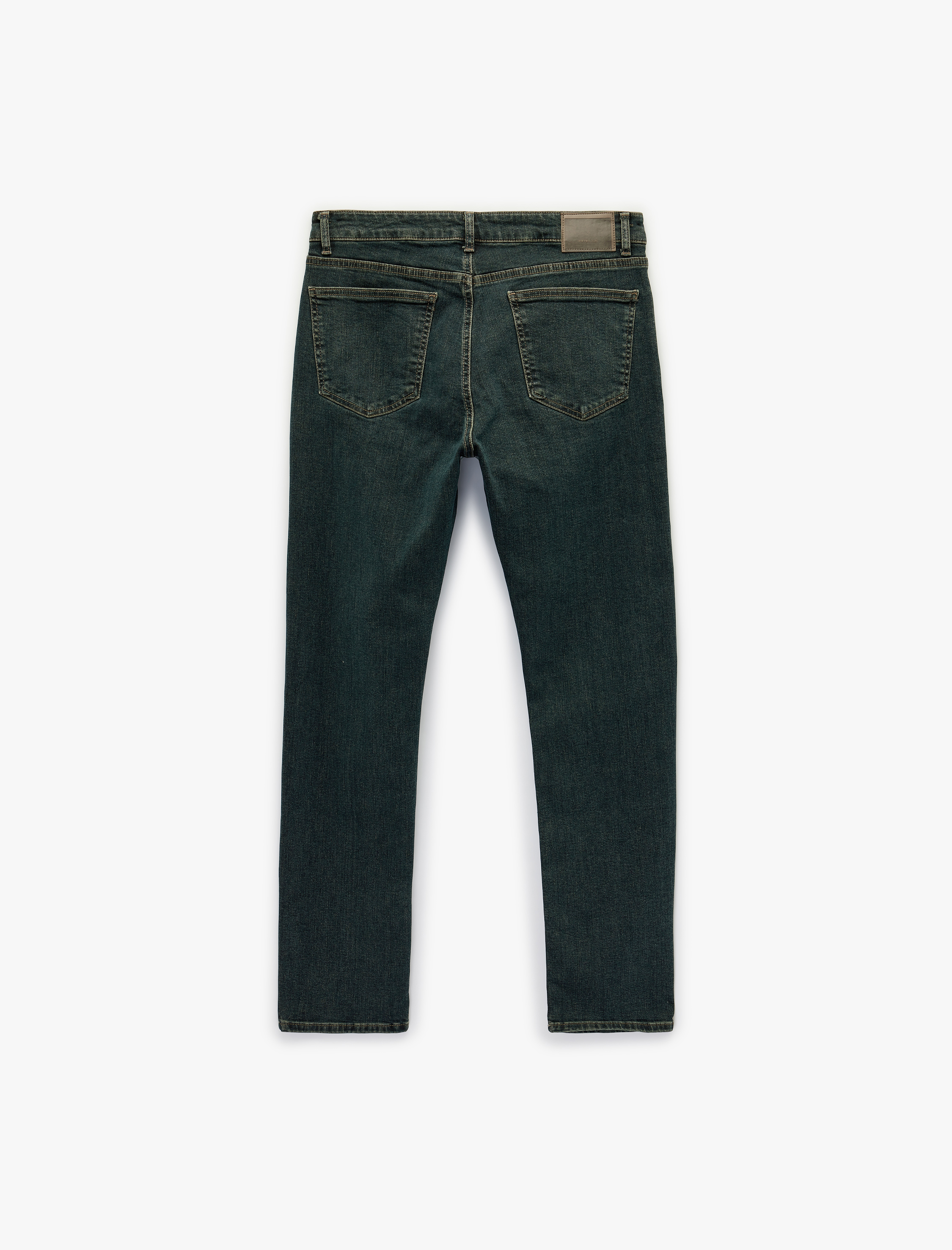 Koton Normal Bel Cepli Slim Fit Jean Pantolon - Brad Jean görsel 6