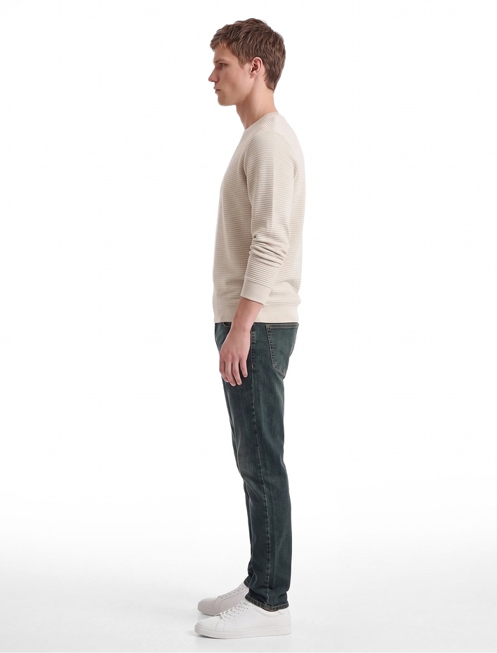  Normal Bel Cepli Slim Fit Jean Pantolon - Brad Jean