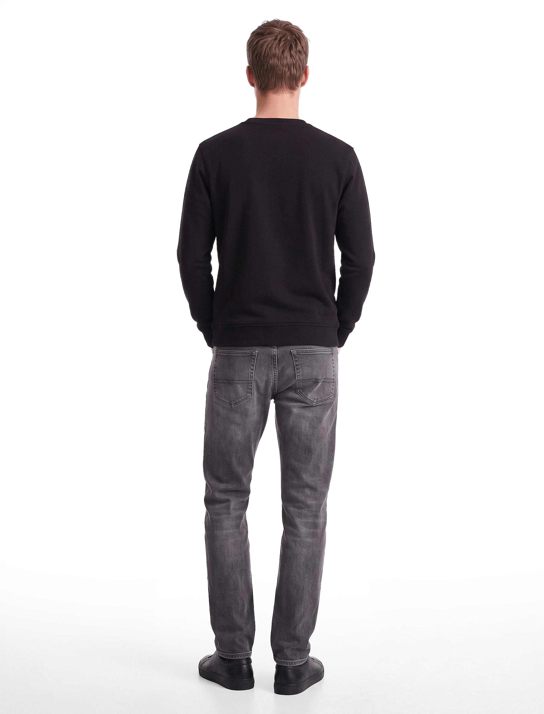 Koton Düz Paça Normal Bel Straight Fit Jean Pantolon - Mark Jean görsel 4