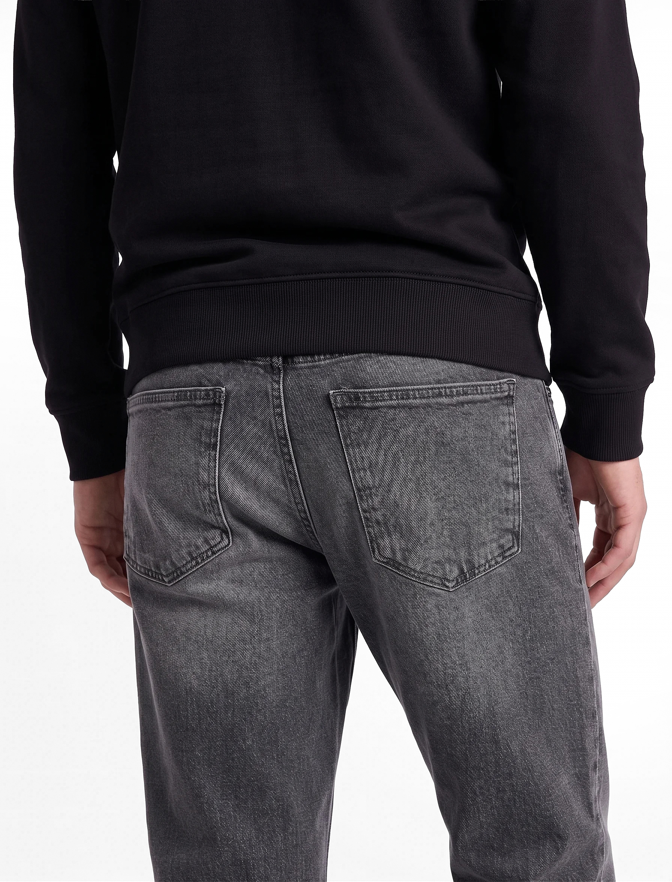 Koton Düz Paça Normal Bel Straight Fit Jean Pantolon - Mark Jean görsel 5