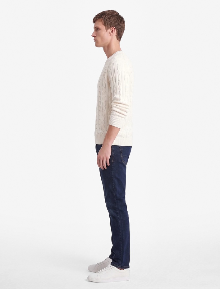  Pamuklu Normal Bel Slim Fit Jean Pantolon - Brad Jean