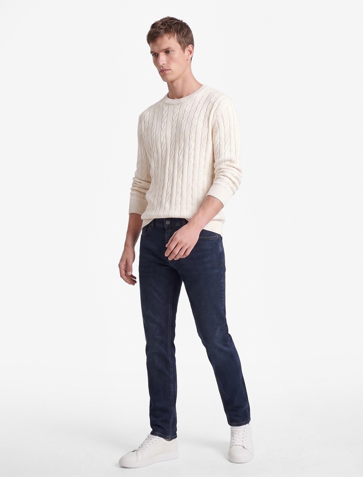  Pamuklu Normal Bel Slim Fit Jean Pantolon - Brad Jean