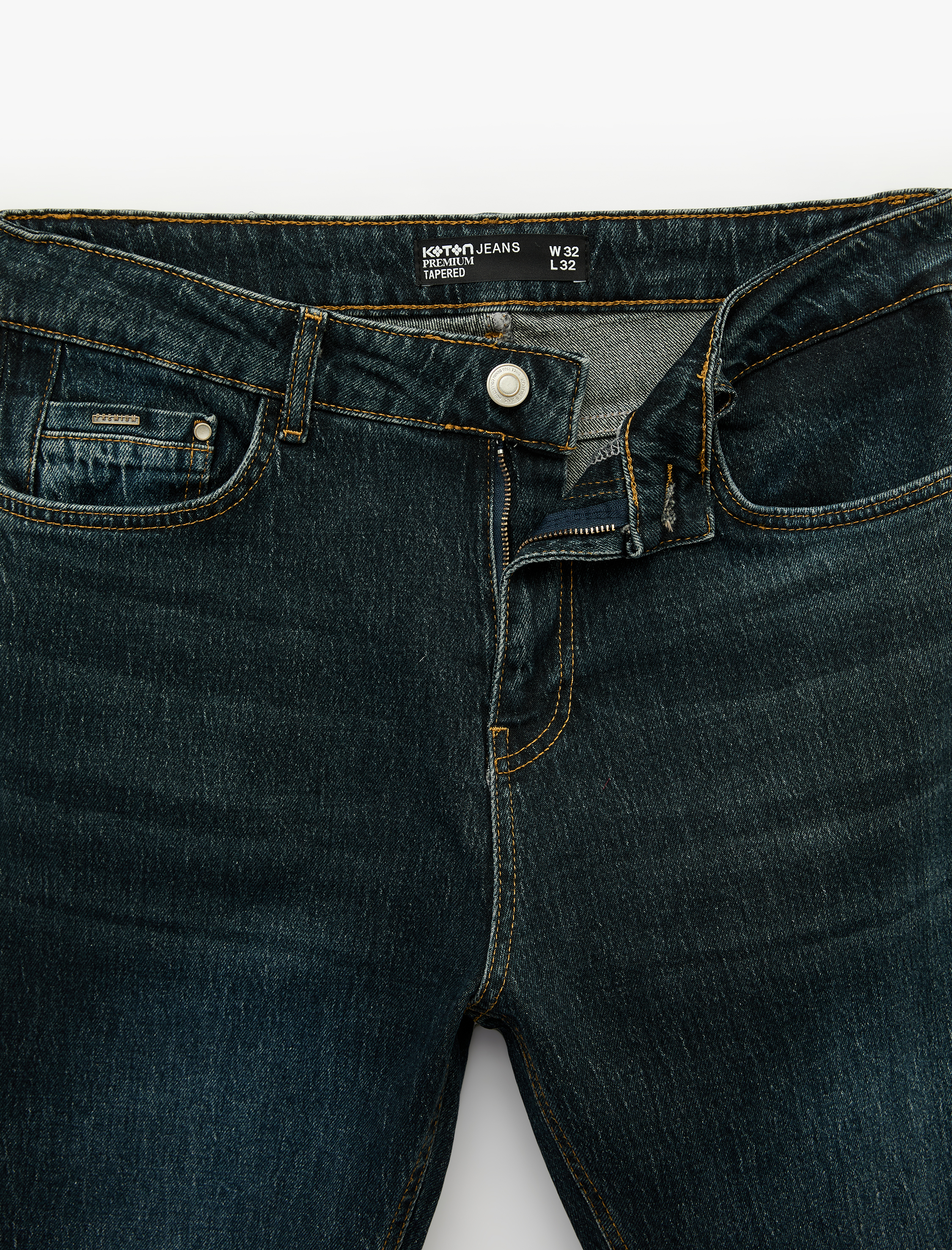 Koton Regular Fit Pamuklu Tapered Jean Pantolon - Joe Jean görsel 8