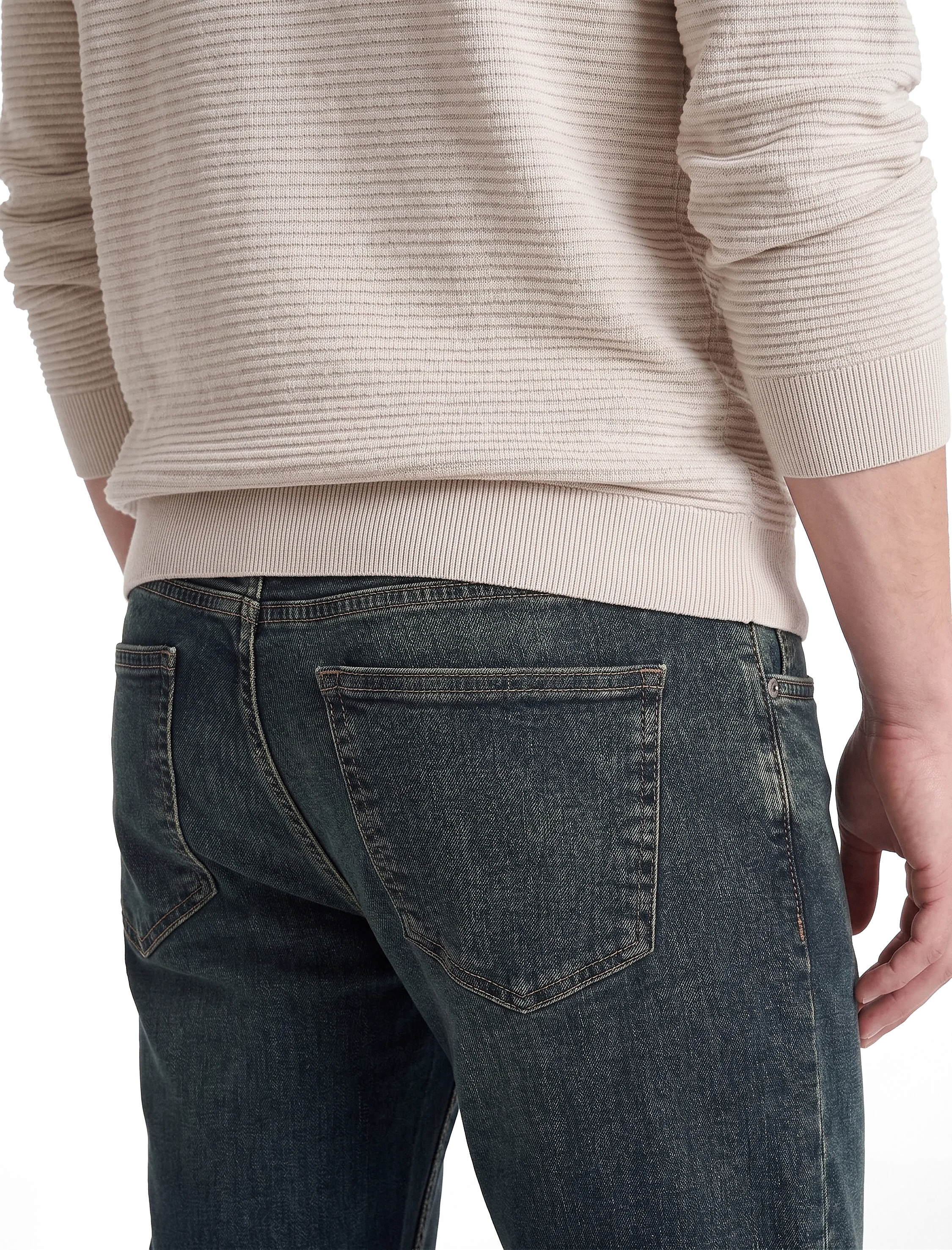 Koton Normal Bel Cepli Slim Fit Jean Pantolon - Brad Jean görsel 4