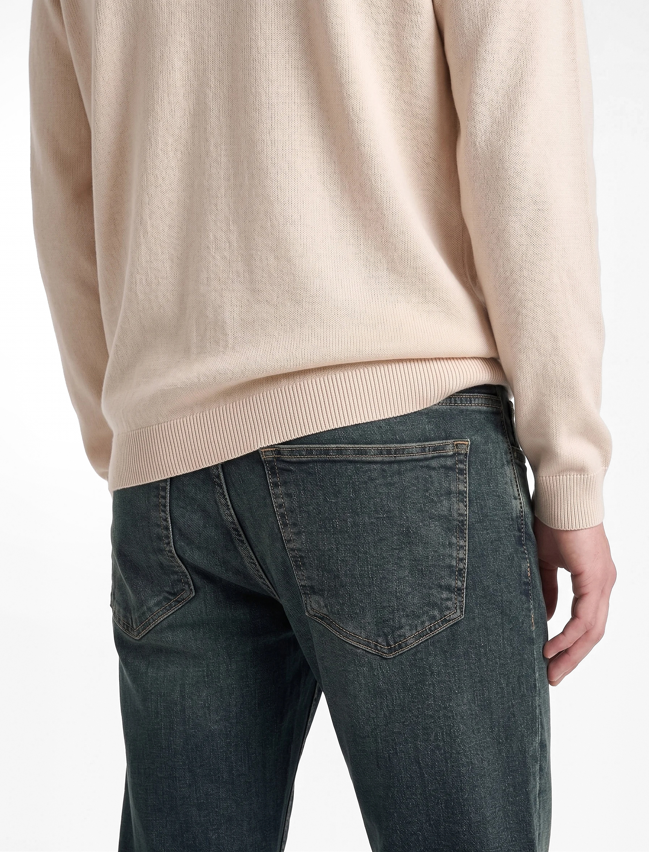   Pamuklu Düz Paça Normal Bel Straight Fit Jean Pantolon - Mark Jean