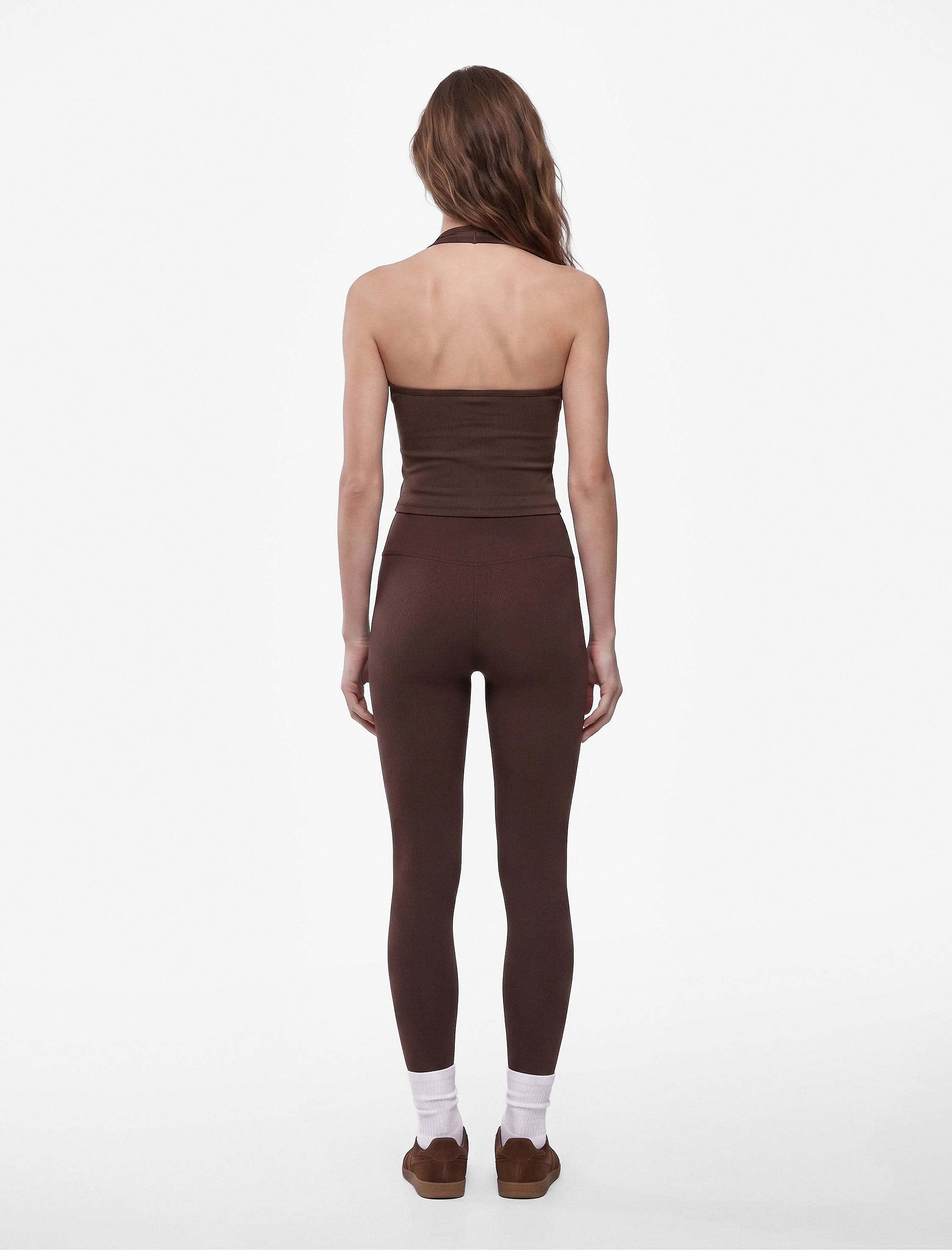 Koton Slim Fit Kolsuz Halter Yaka Spor Atlet görsel 3