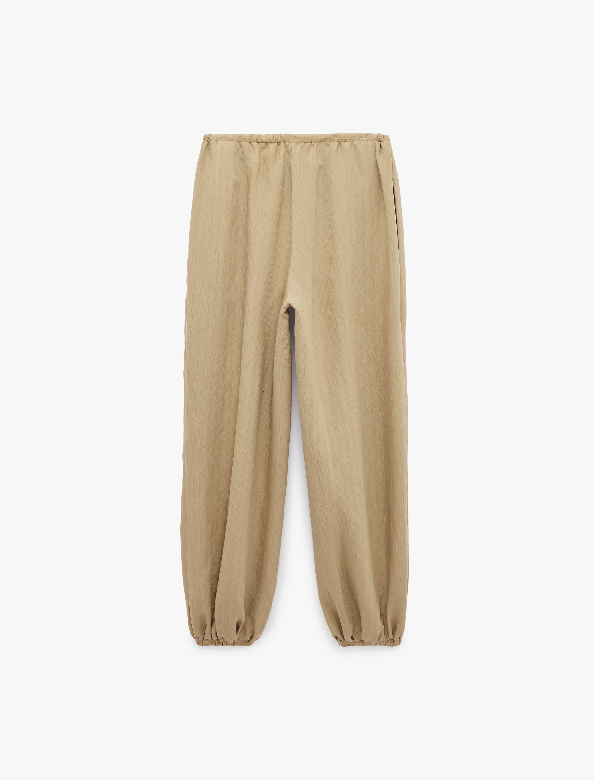 Koton Modal Kumaş Beli Bağlamalı Cepli Balon Fit Harem Pantolon görsel 6