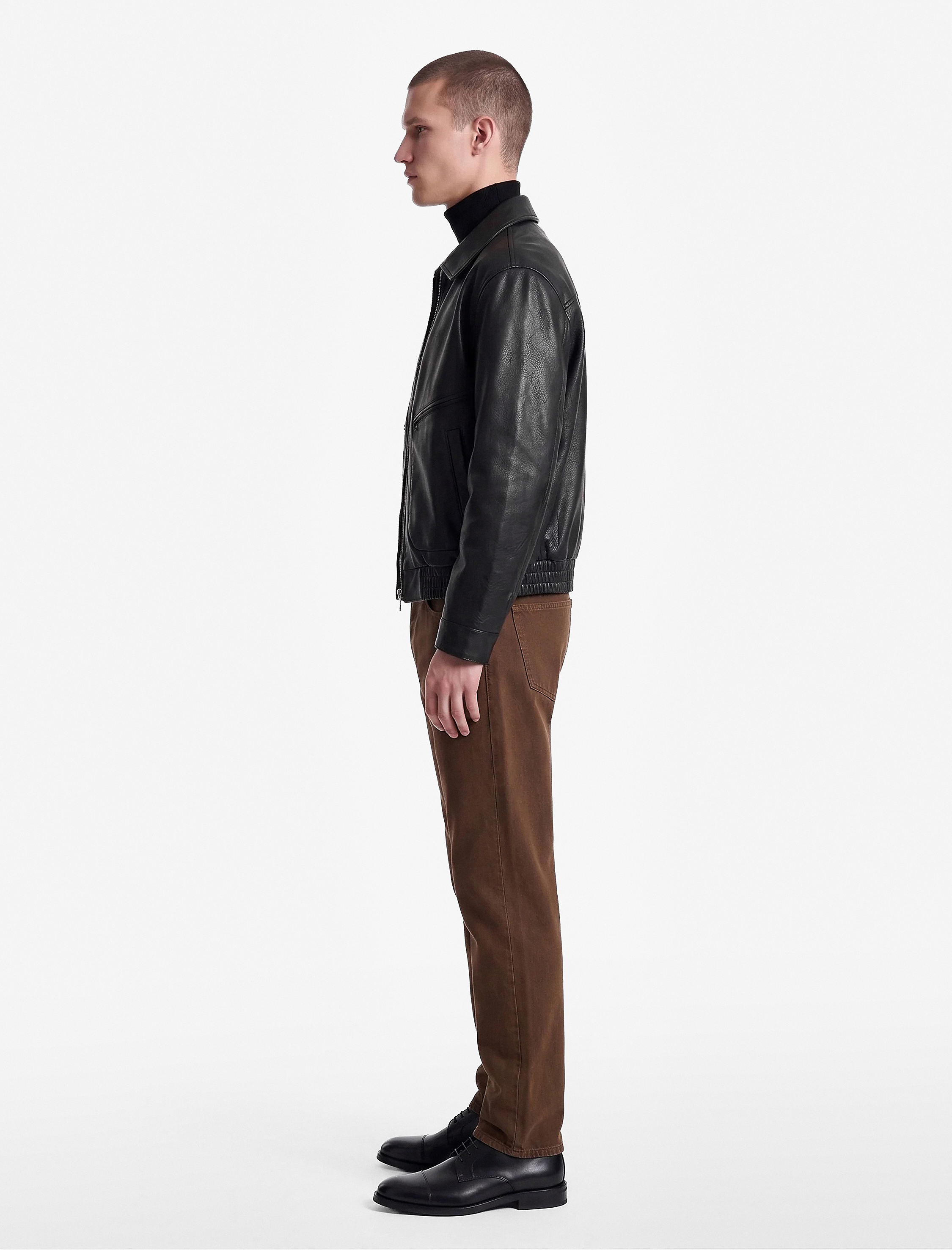 Koton Cepli Normal Bel Pamuklu Vintage Straight Fit Jean Pantolon görsel 2