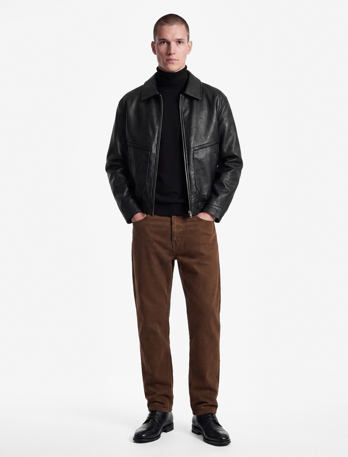  Cepli Normal Bel Pamuklu Vintage Straight Fit Jean Pantolon