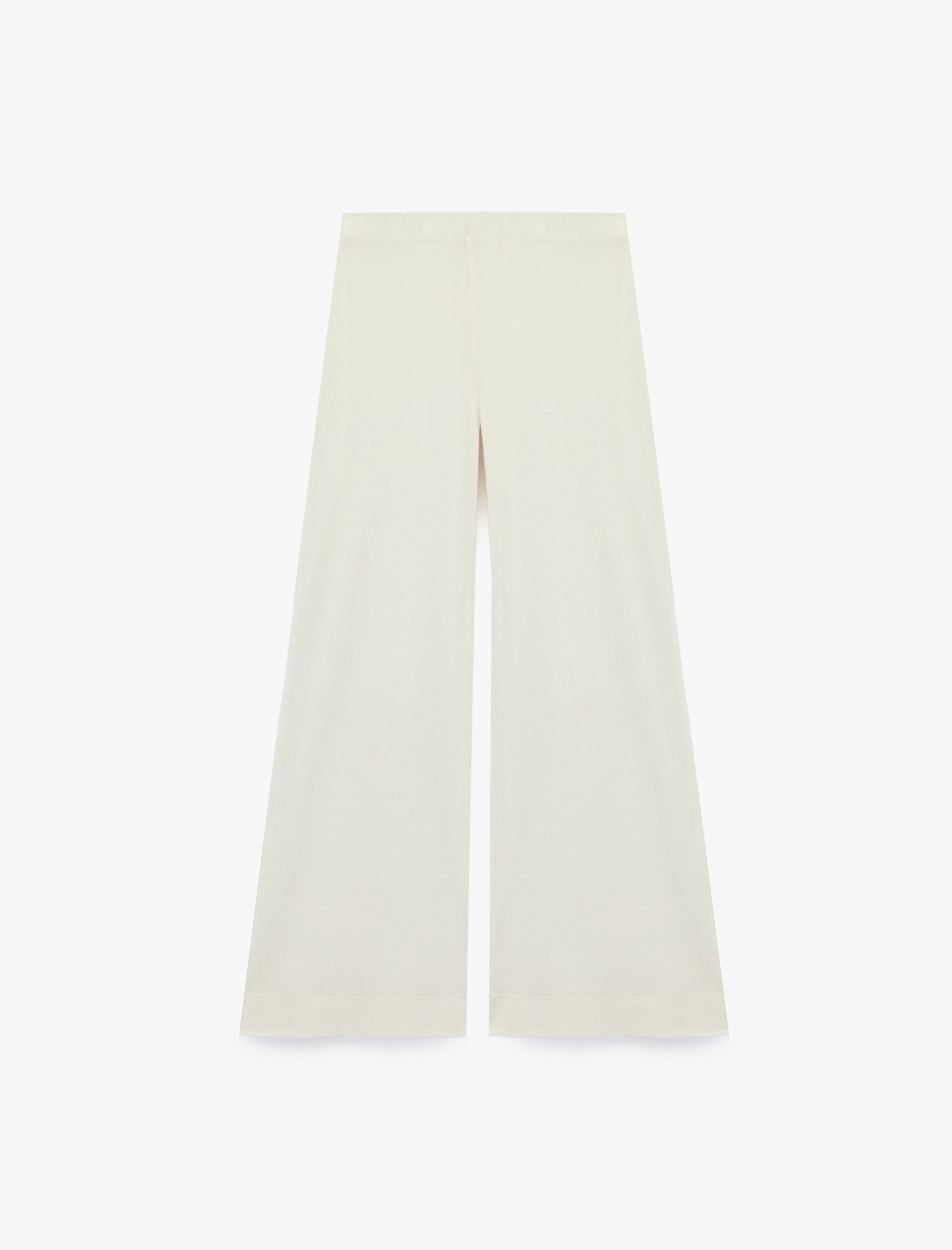 Koton Normal Bel Straight Fit Geniş Paça Kumaş Pantolon görsel 6