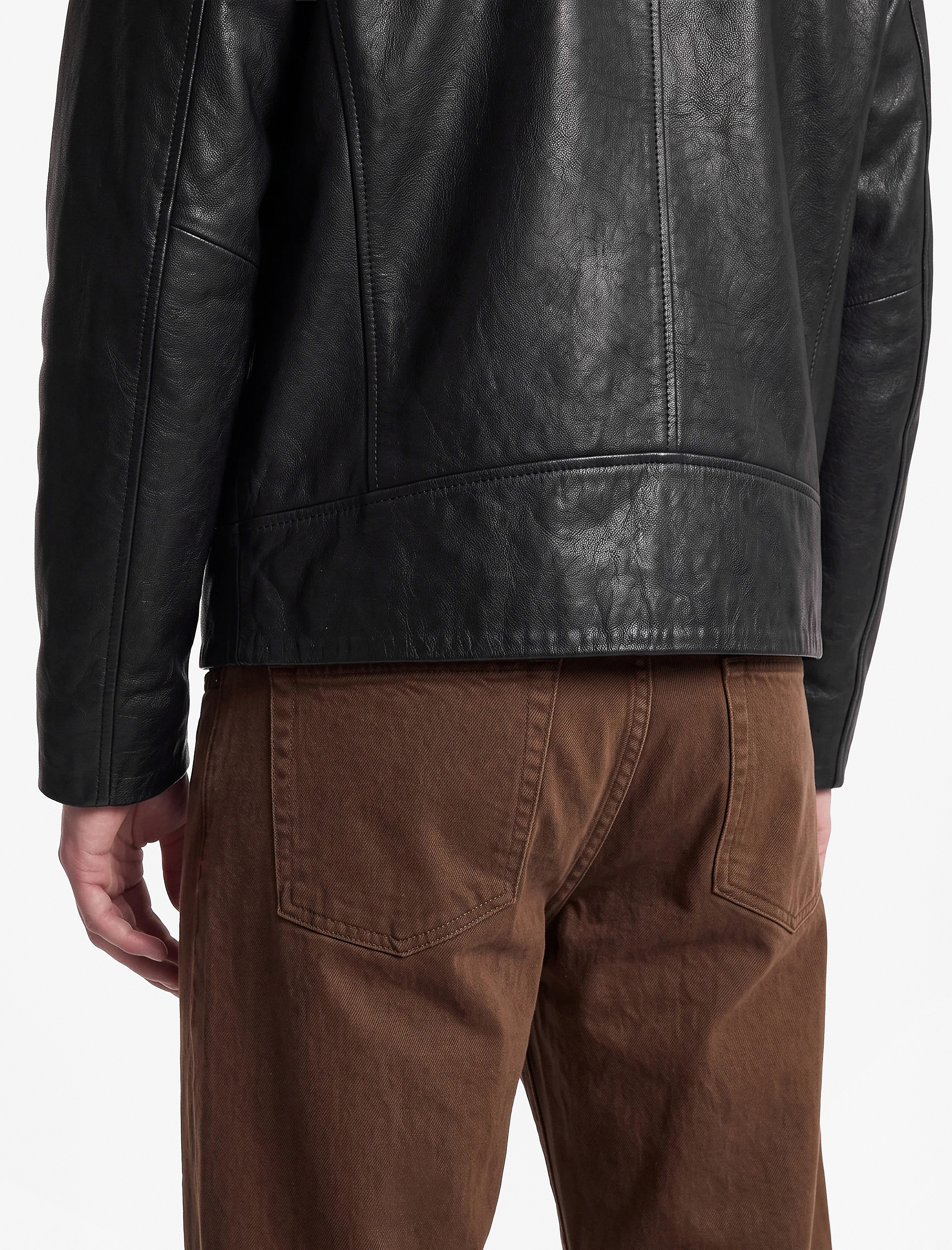 Koton Cepli Normal Bel Pamuklu Vintage Straight Fit Jean Pantolon görsel 4