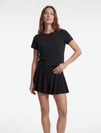 Slim Fit Kısa Kollu Bisiklet Yaka Spor Tişört