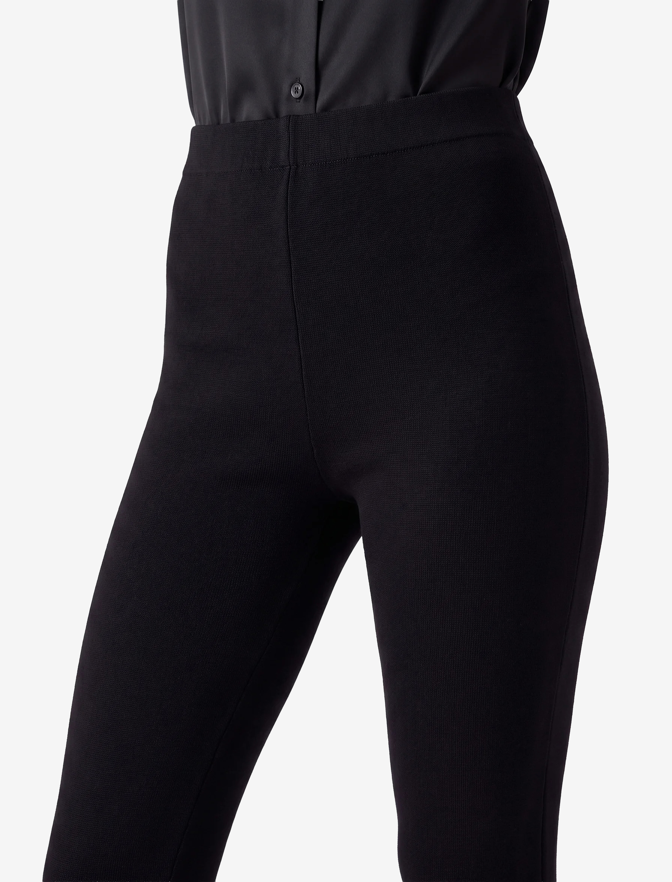 Koton Normal Bel Slim Fit Tayt Pantolon Ayak Bant Detaylı görsel 6