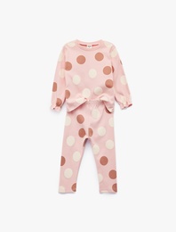 Kaplan Baskılı Uzun Kollu 2'li Pijama Takımı