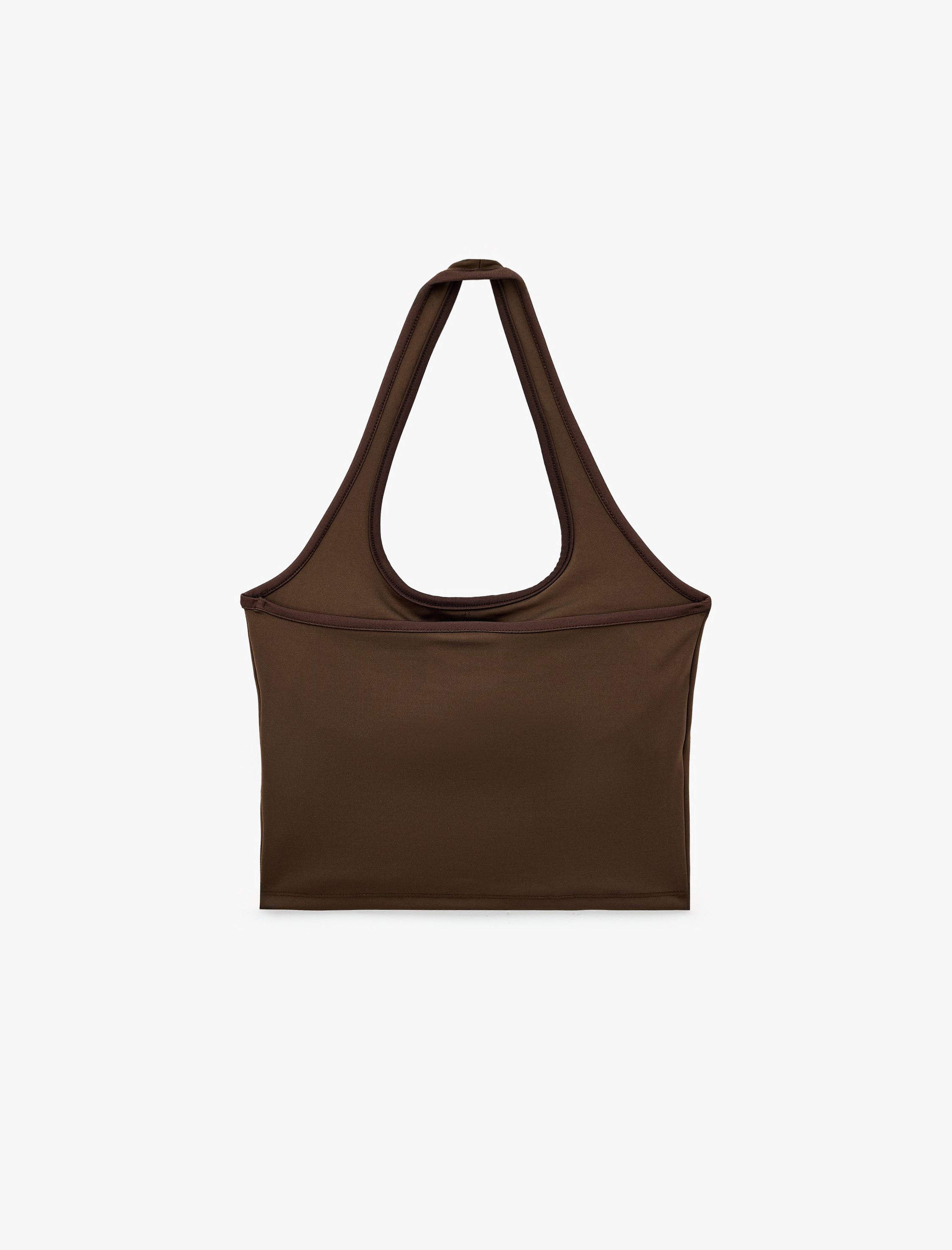 Koton Slim Fit Kolsuz Halter Yaka Spor Atlet görsel 5