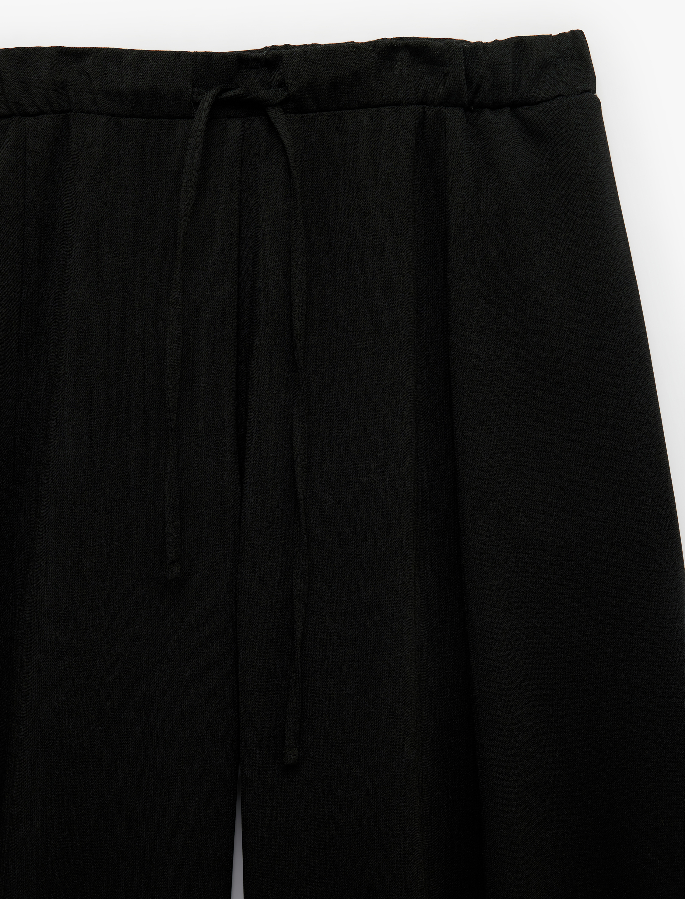 Koton Beli Bağlamalı Cepli Regular Fit Barrel Pantolon görsel 3