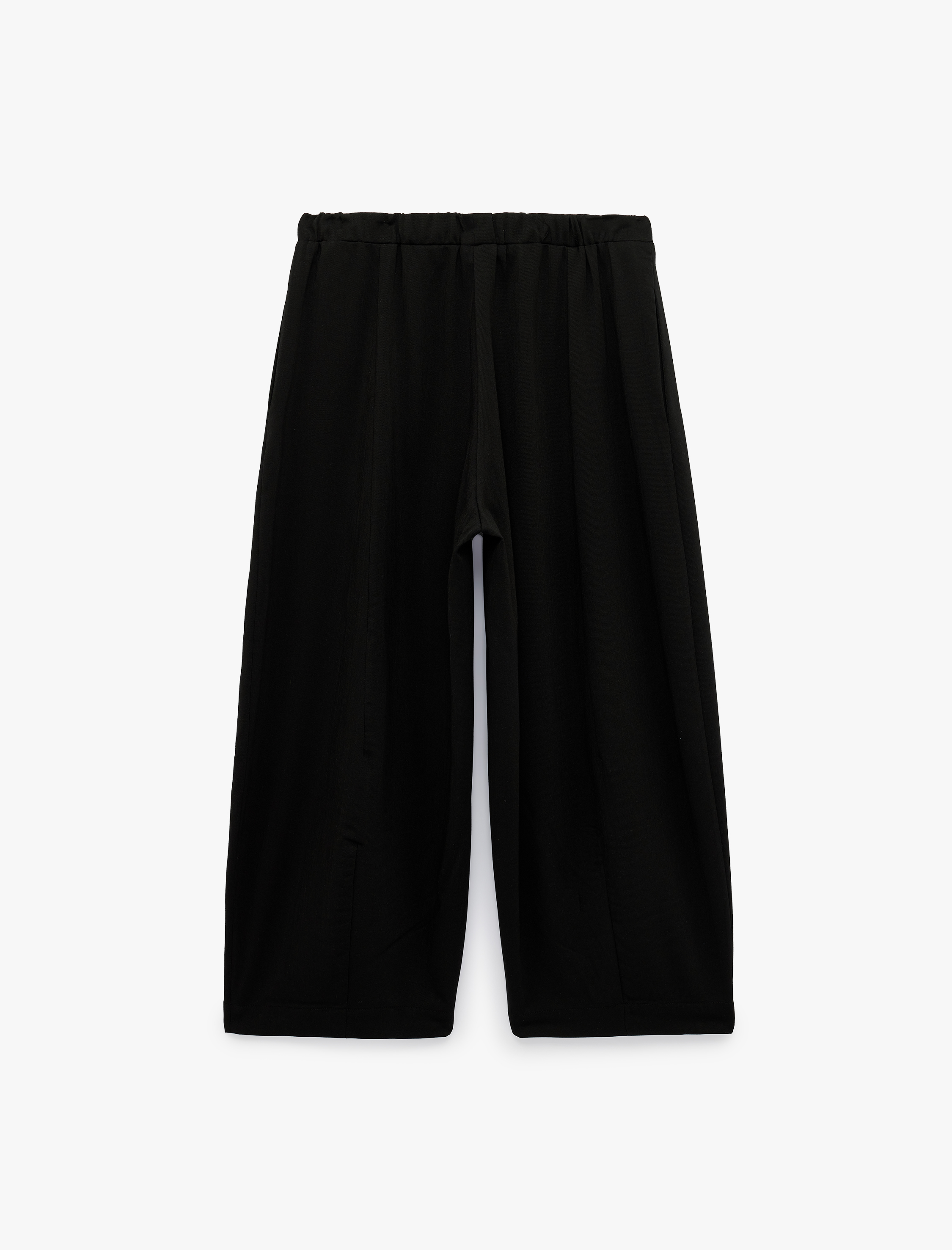 Koton Beli Bağlamalı Cepli Regular Fit Barrel Pantolon görsel 2