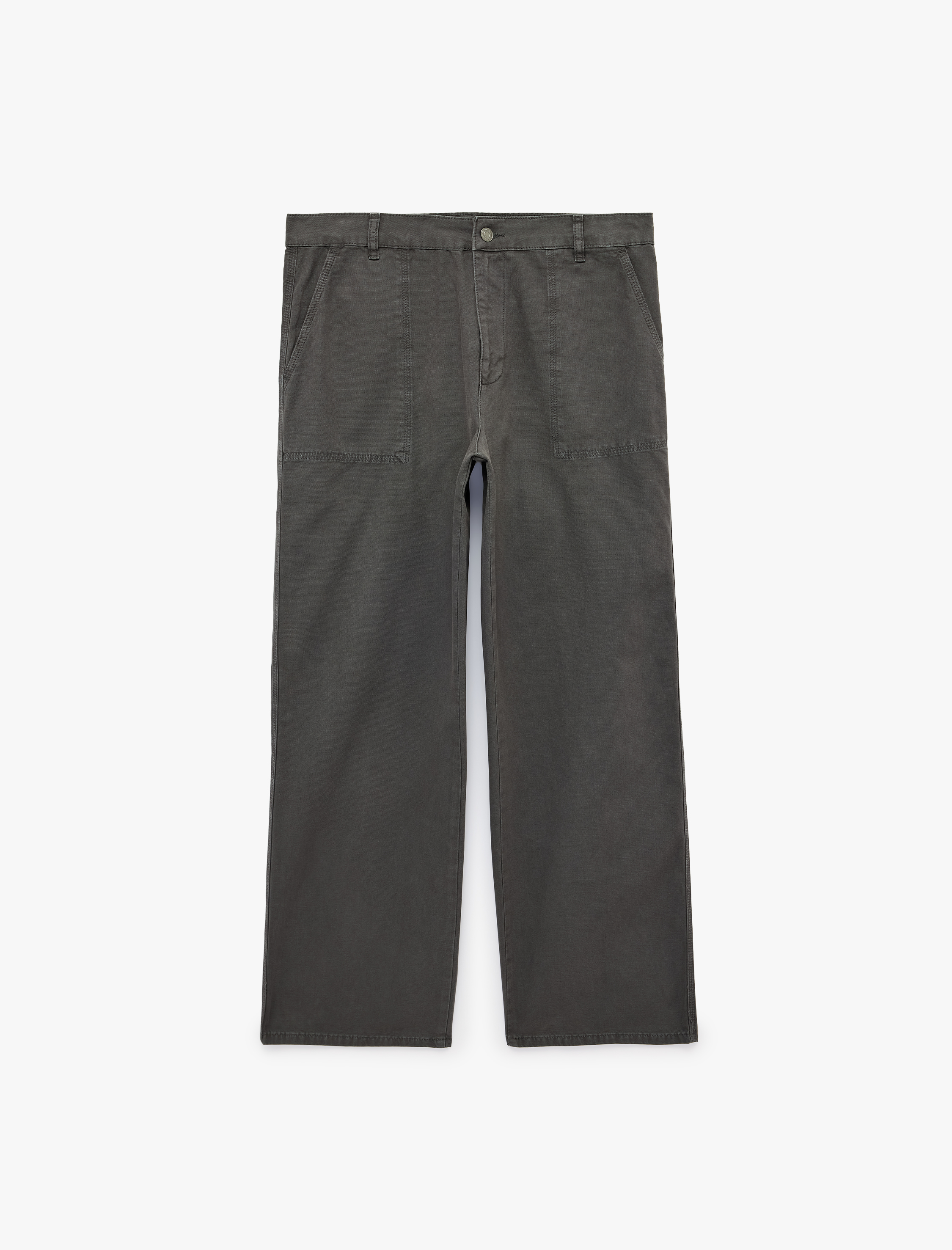 Koton Cepli Bol Kesim Normal Bel Pamuklu Loose Fit Jean Pantolon