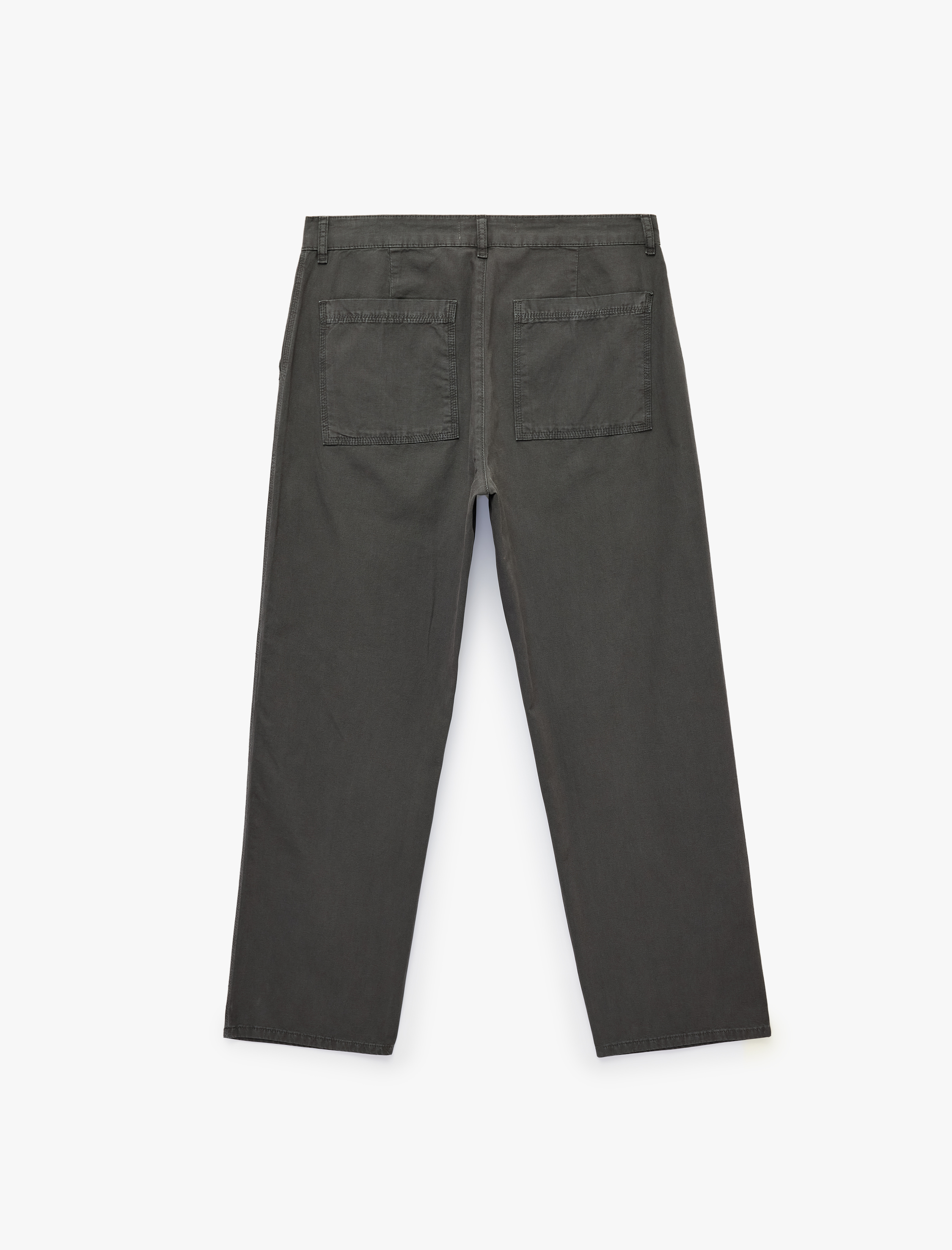   Cepli Bol Kesim Normal Bel Pamuklu Loose Fit Jean Pantolon