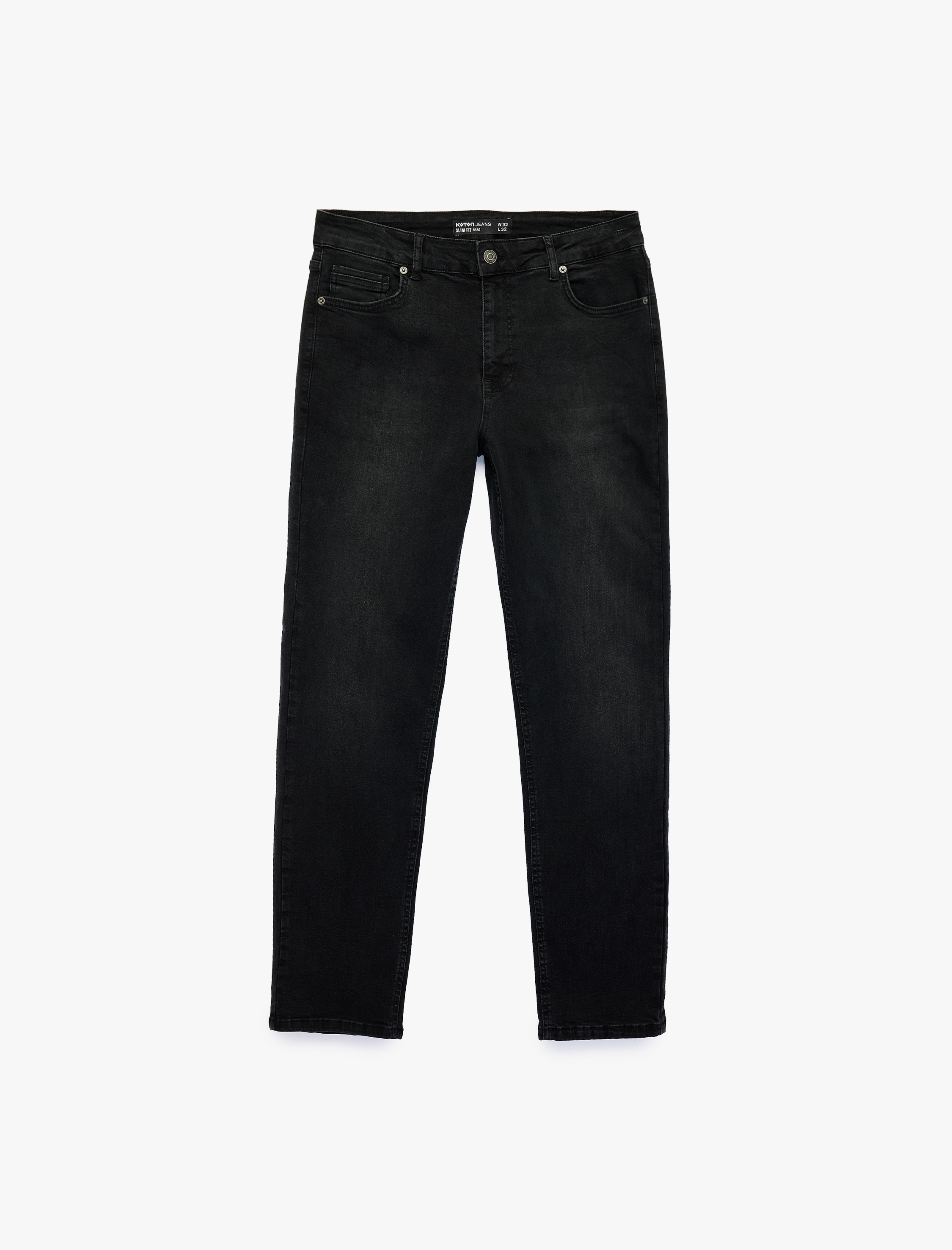 Koton Pamuklu Normal Bel Cepli Slim Fit Jean Pantolon - Brad Jean