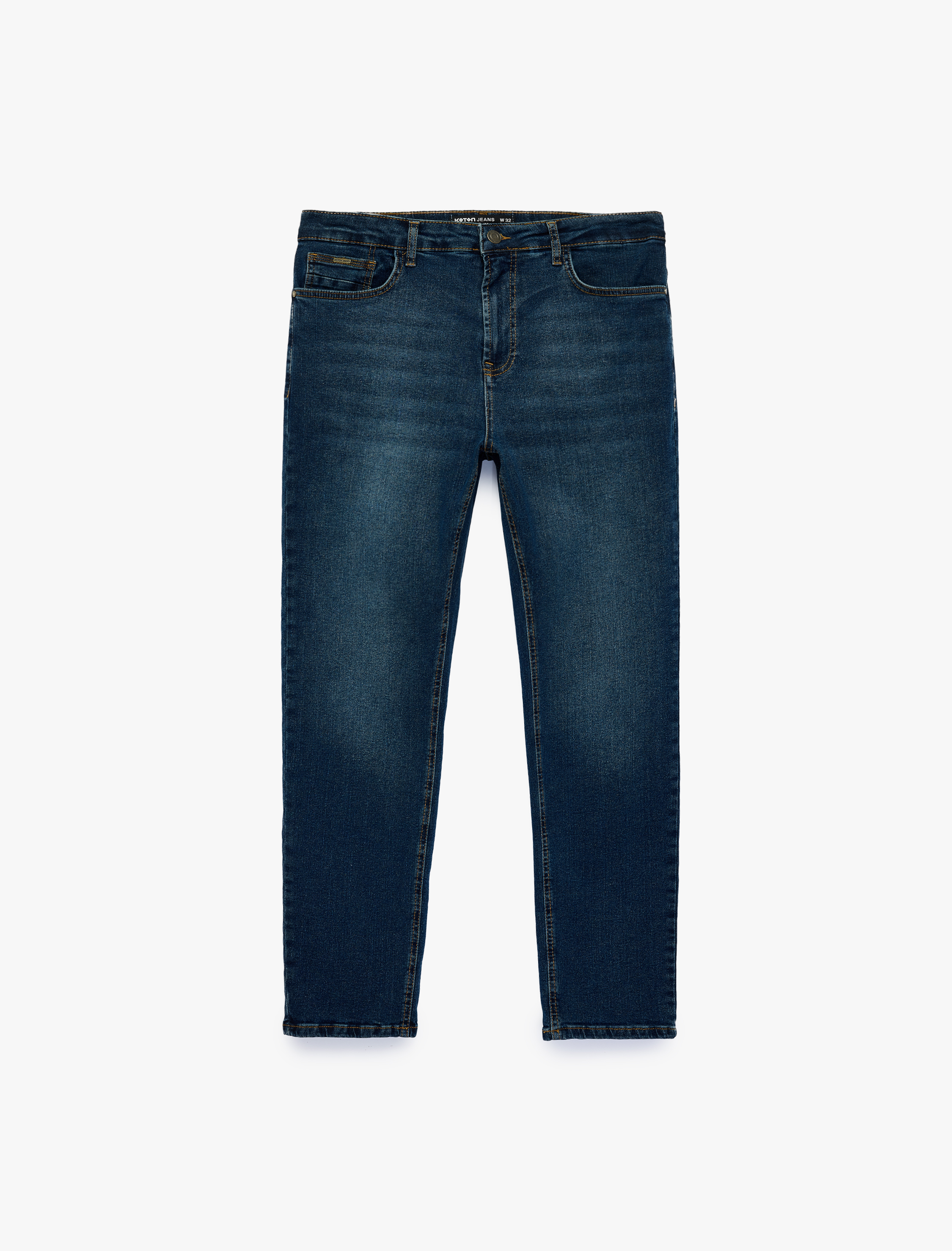Koton Normal Bel Cepli Pamuklu Tapered Fit Jean Pantolon - Joe Jean