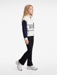 Beli Lastikli Slim Fit İspanyol Paça Tayt