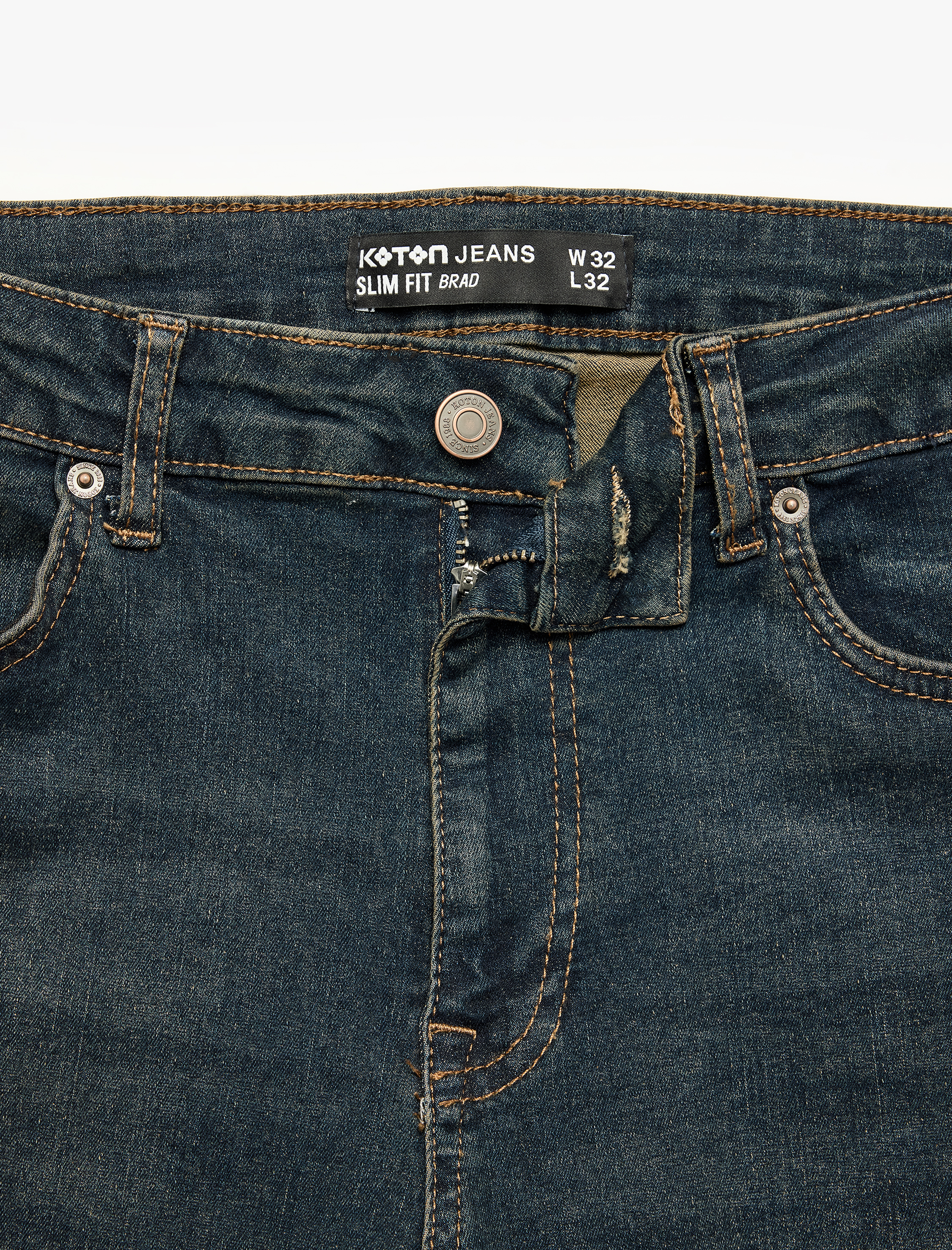   Cepli Normal Bel Slim Fit Jean Pantolon - Brad Jean