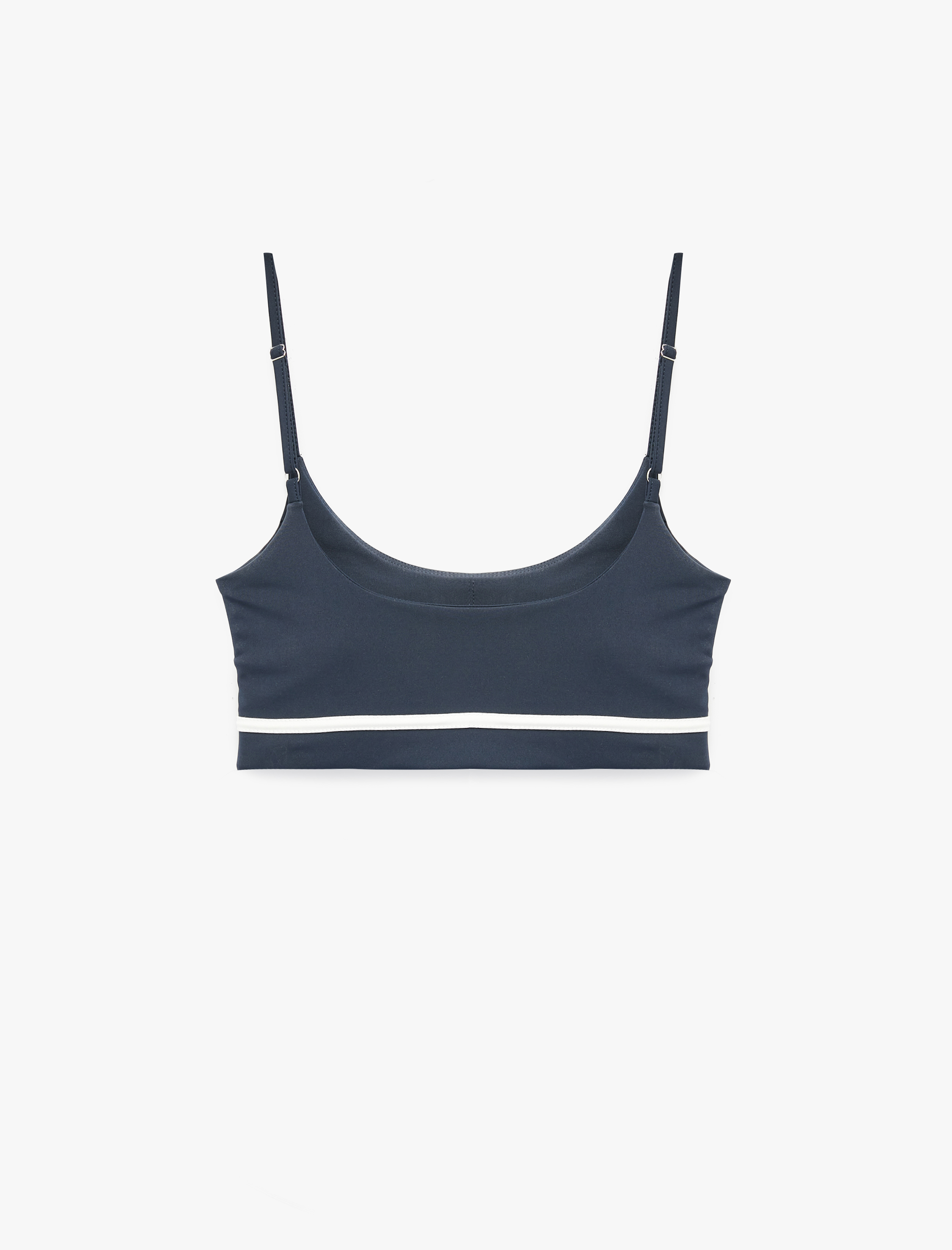   Slim Fit Kolsuz İp Askılı Biyeli Sporcu Sütyeni