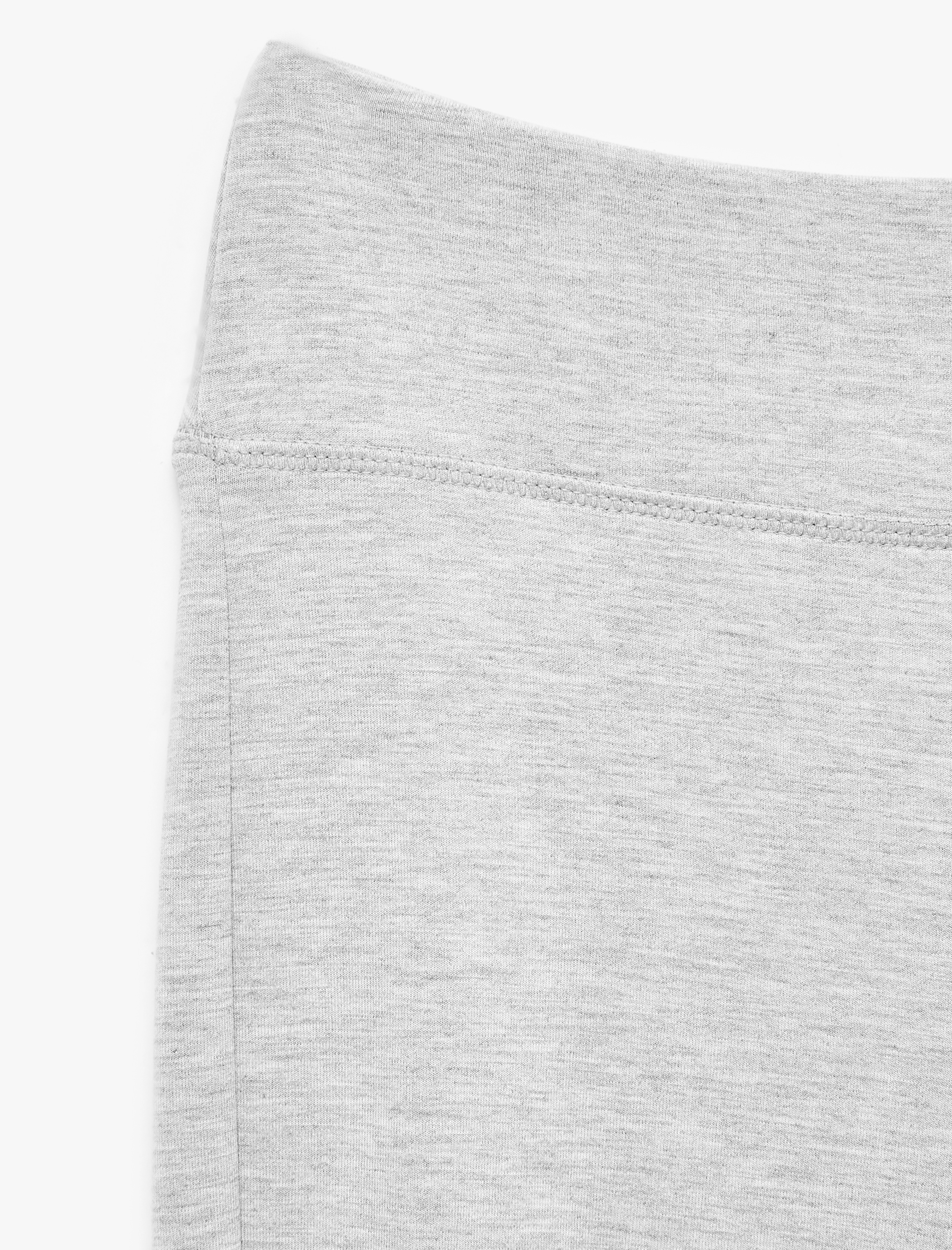   Modal Kumaş Slim Fit İspanyol Paça Yırtmaçlı Tayt
