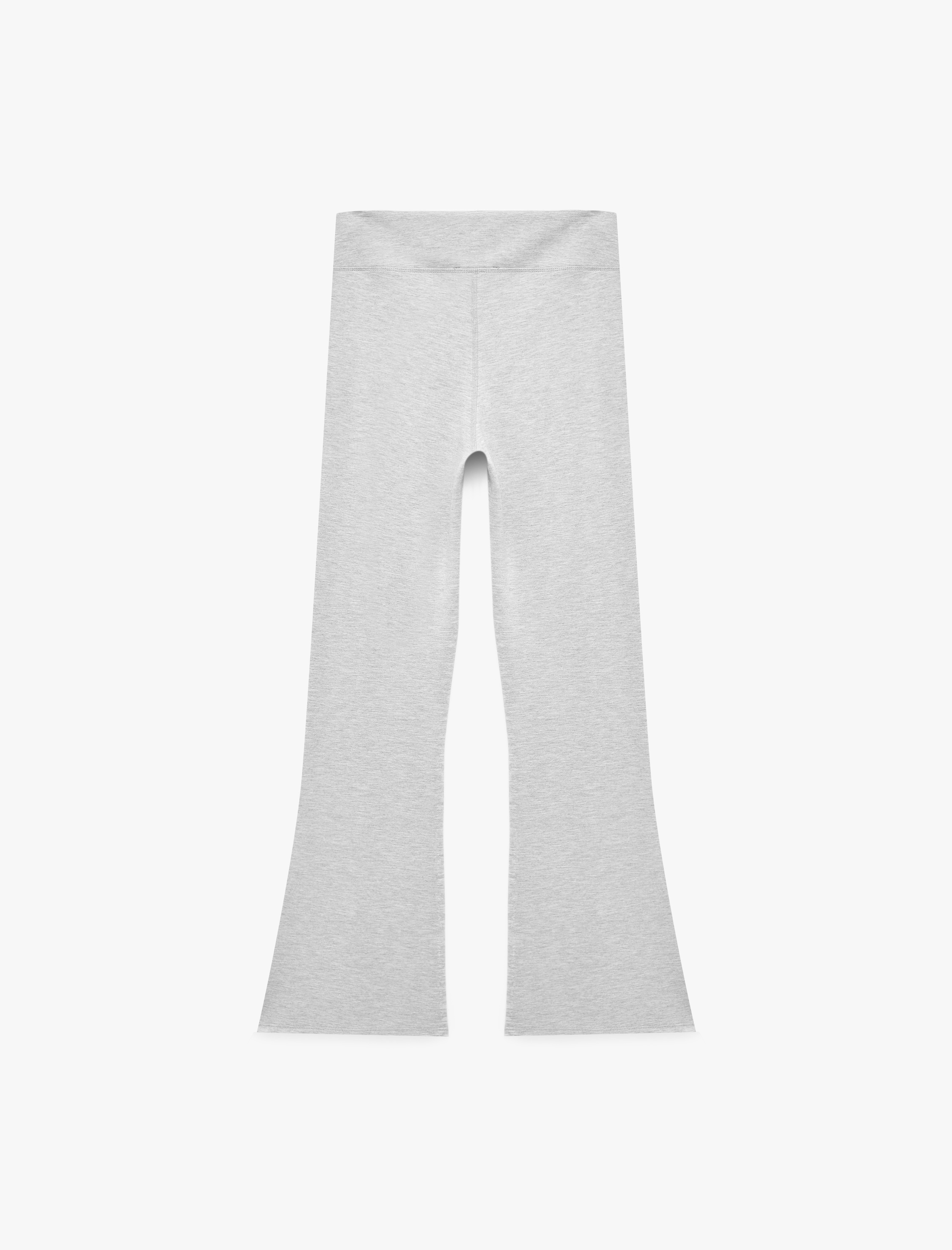   Modal Kumaş Slim Fit İspanyol Paça Yırtmaçlı Tayt