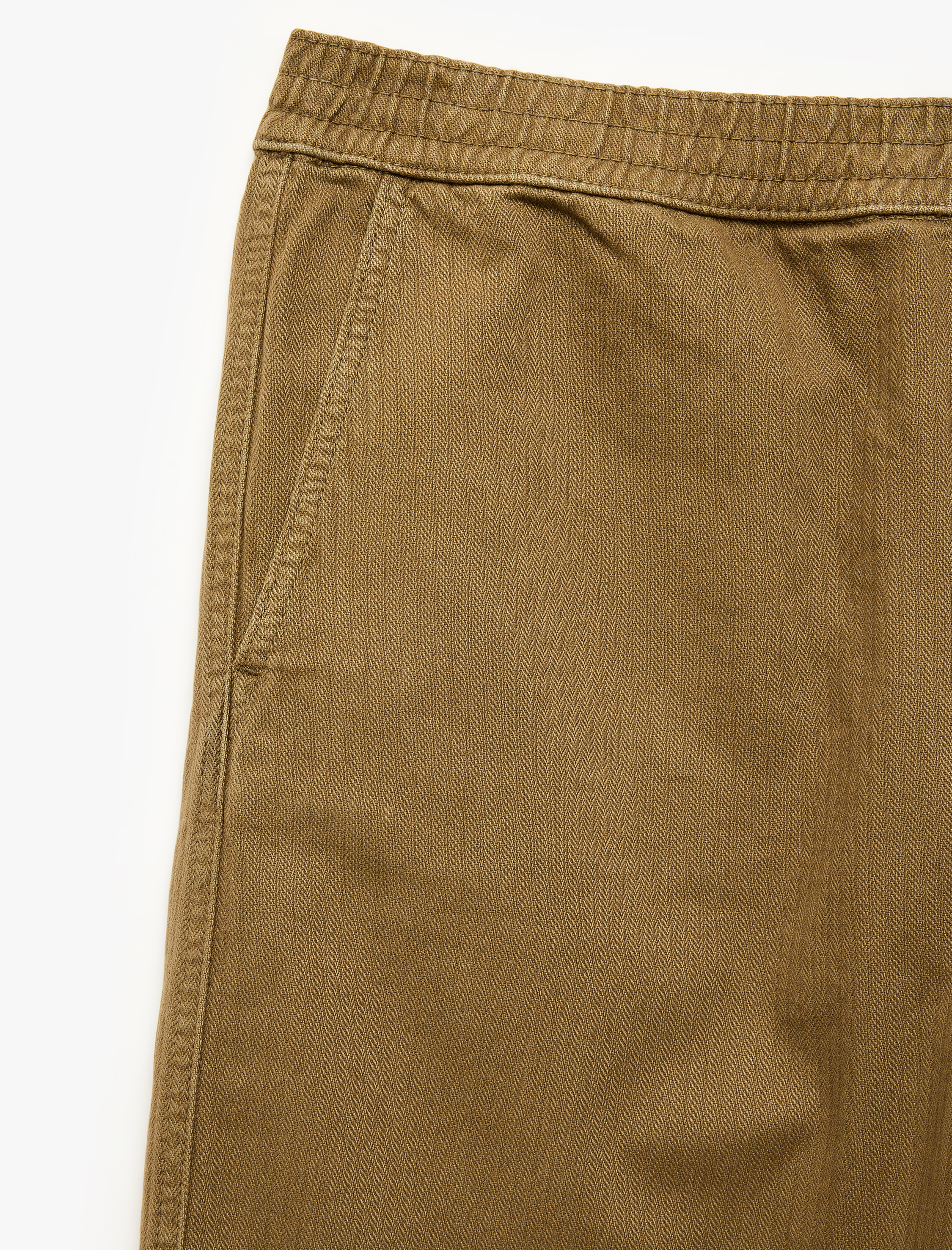   Pamuklu Cepli Beli Lastikli Rahat Kesim Jogger Jean Pantolon