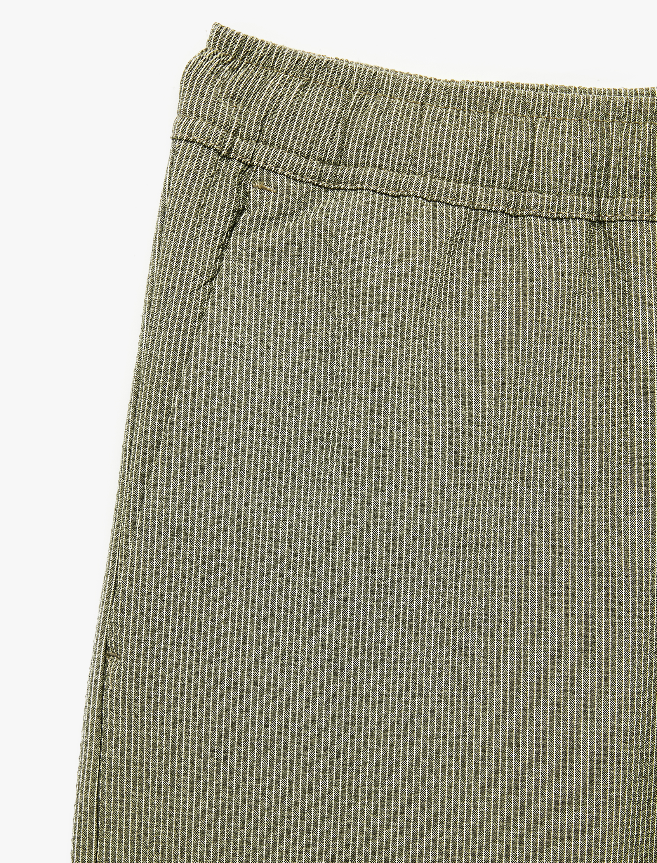   Viskon Karışımlı Cepli Beli Lastikli Bağcıklı Pantolon