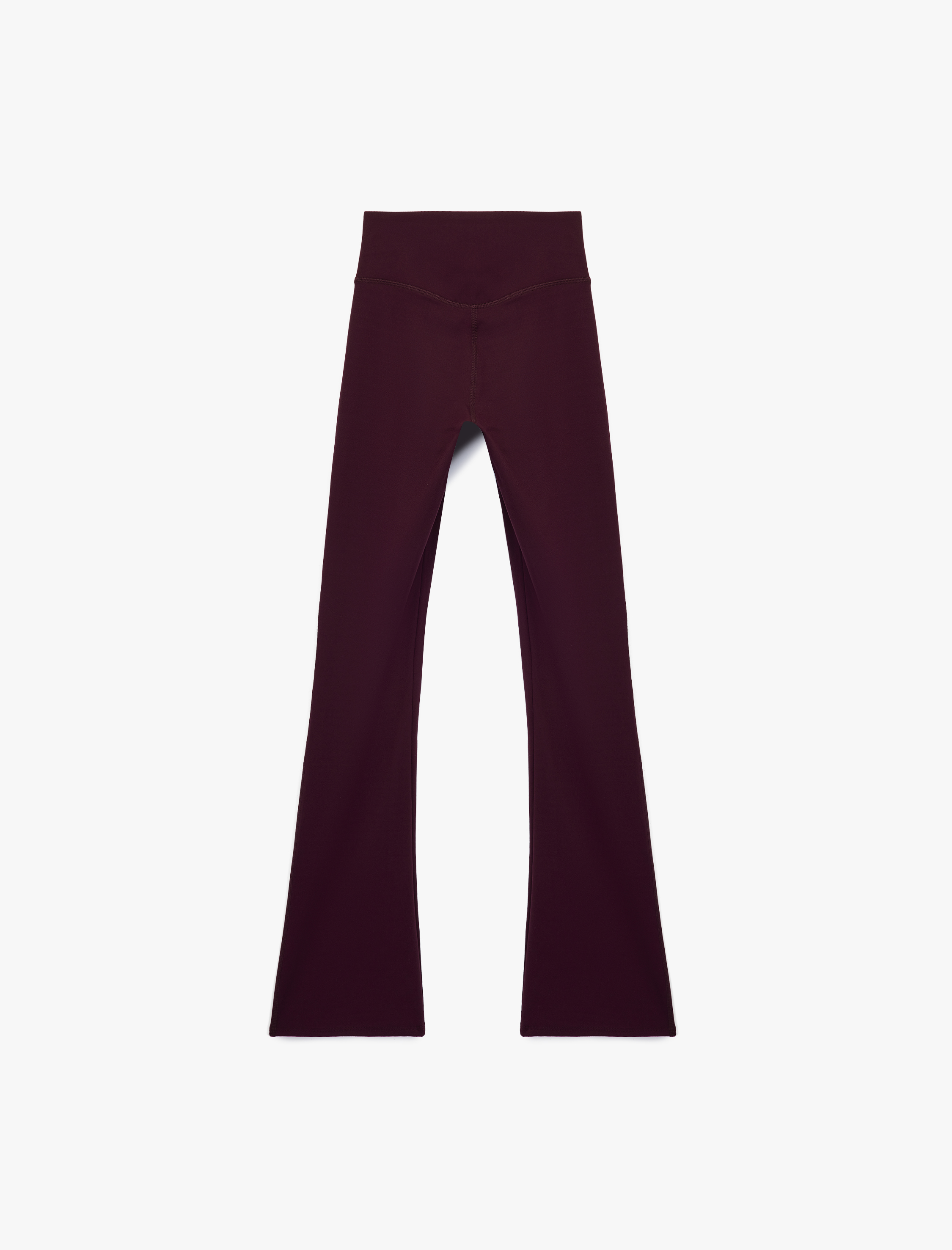   Yüksek Bel Slim Fit İspanyol Paça Spor Tayt
