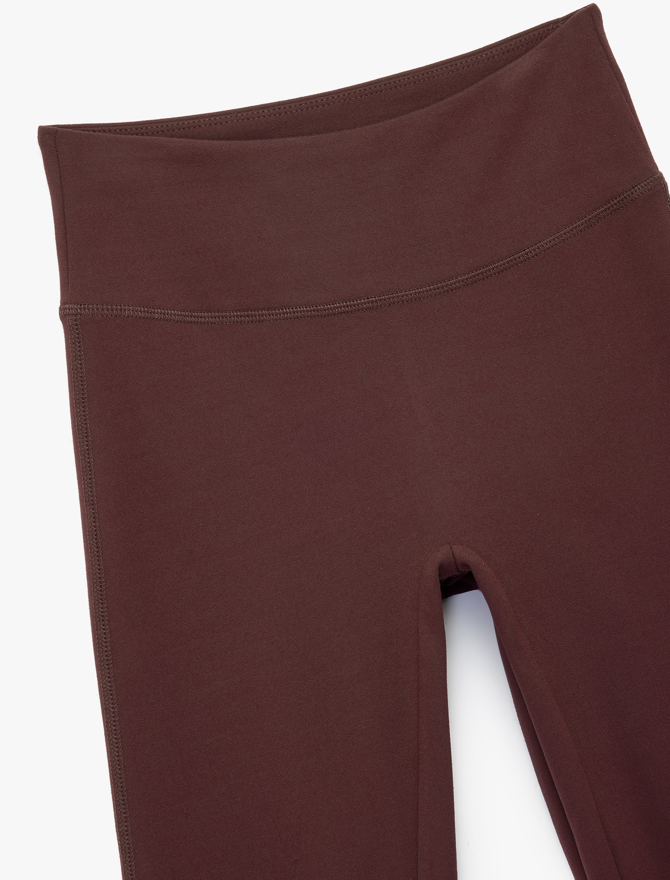   Yüksek Bel Slim Fit İspanyol Paça Spor Tayt