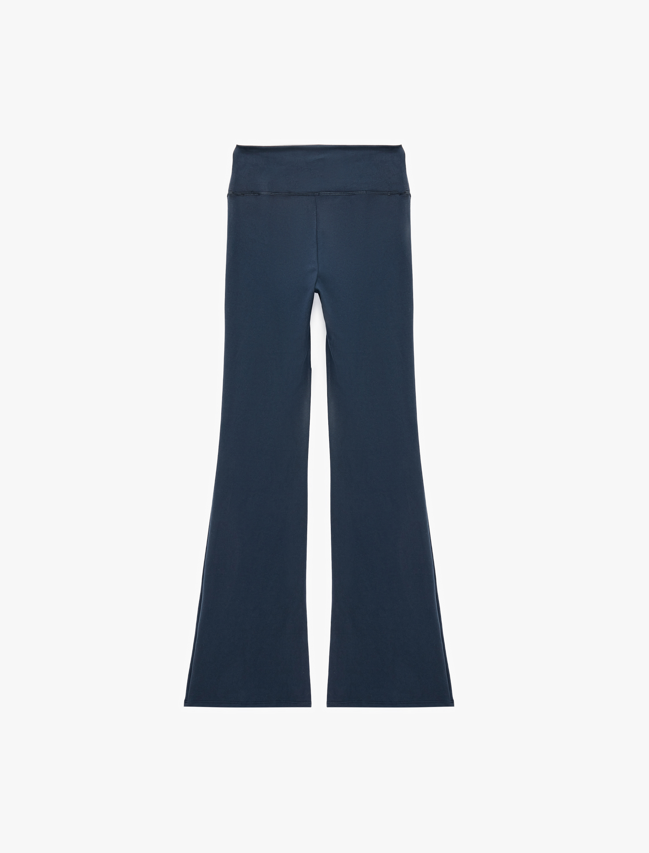   Yüksek Bel Slim Fit İspanyol Paça Baskılı Spor Tayt