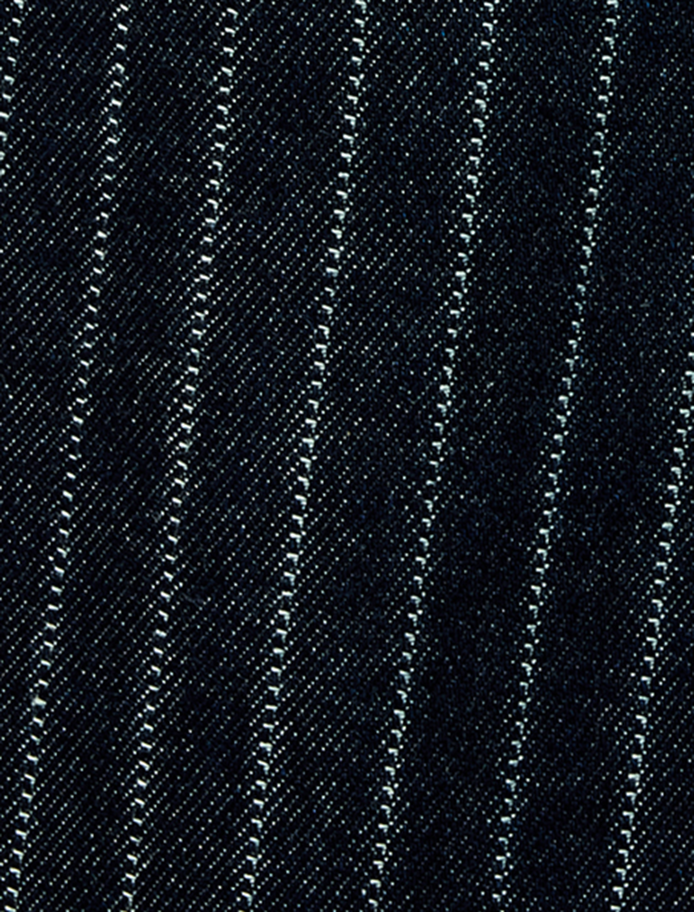   Normal Bel Beş Cepli Düz Paça Pamuklu Baggy Kesim Çizgili Denim Pantolon - Baggy Jeans