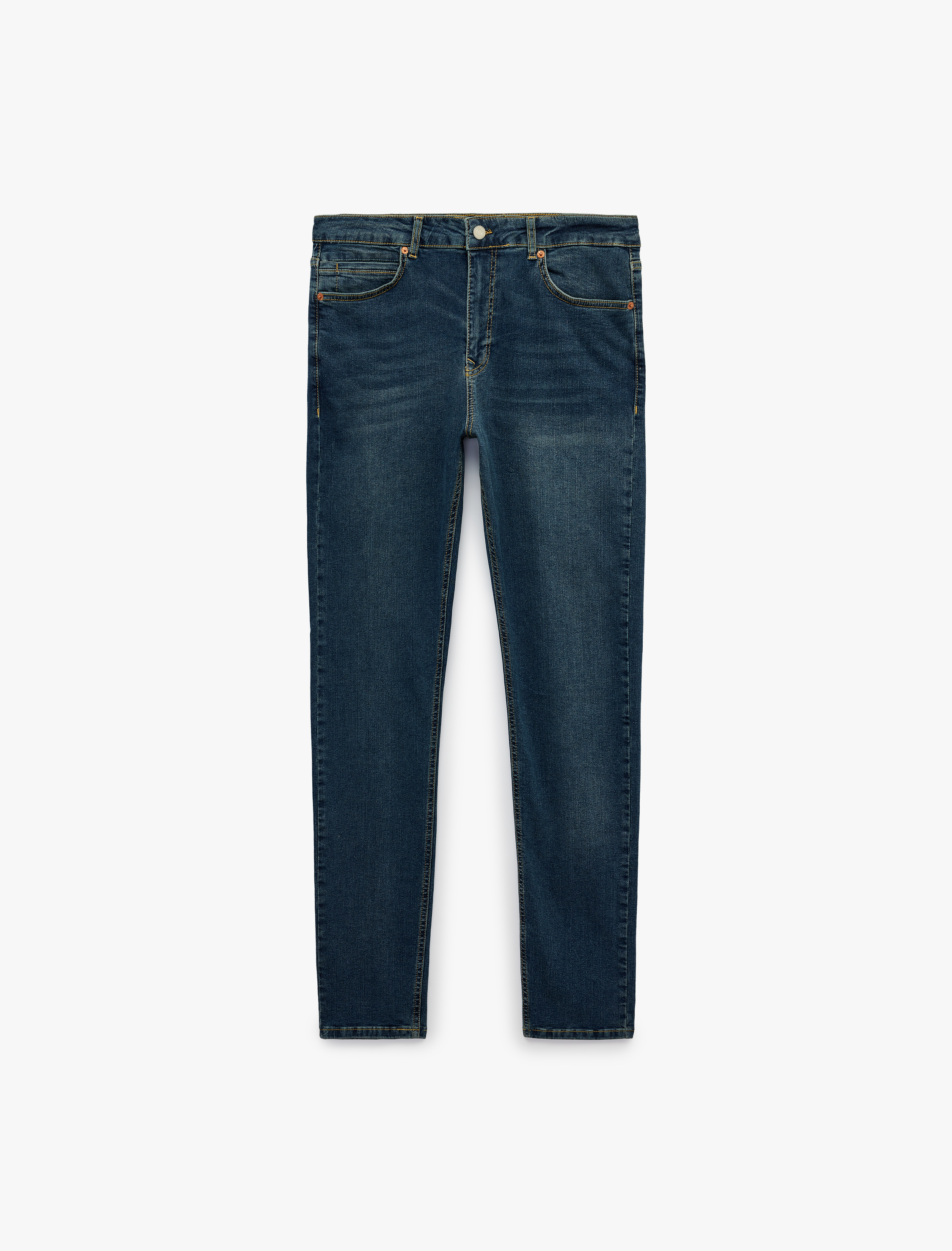   Normal Bel Cepli Pamuklu Skinny Fit Jean Pantolon - Michael Jean