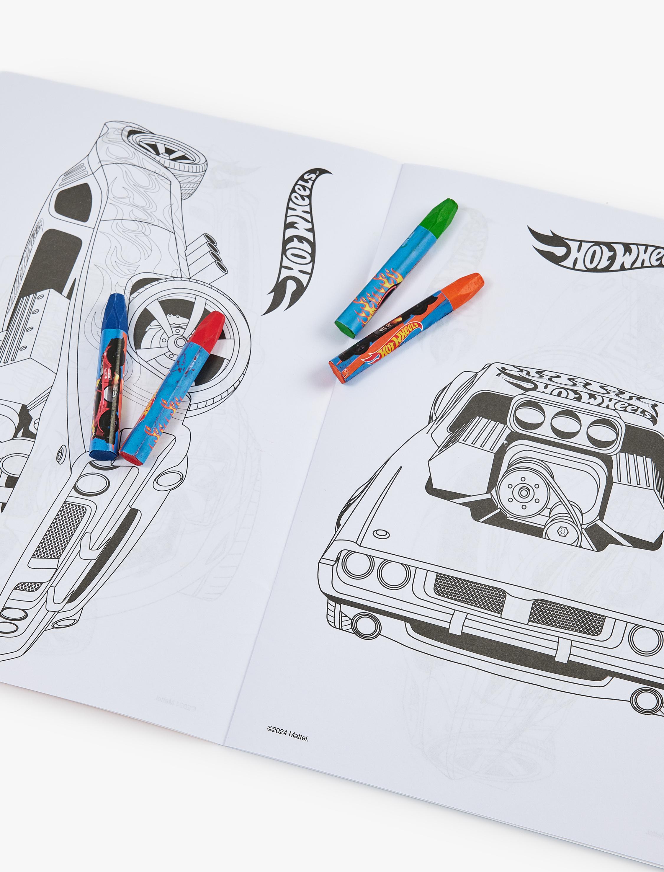  Kadın Hot Wheels Lisanslı 4’lü Keçeli Kalemli ve Defterli Boyama Seti