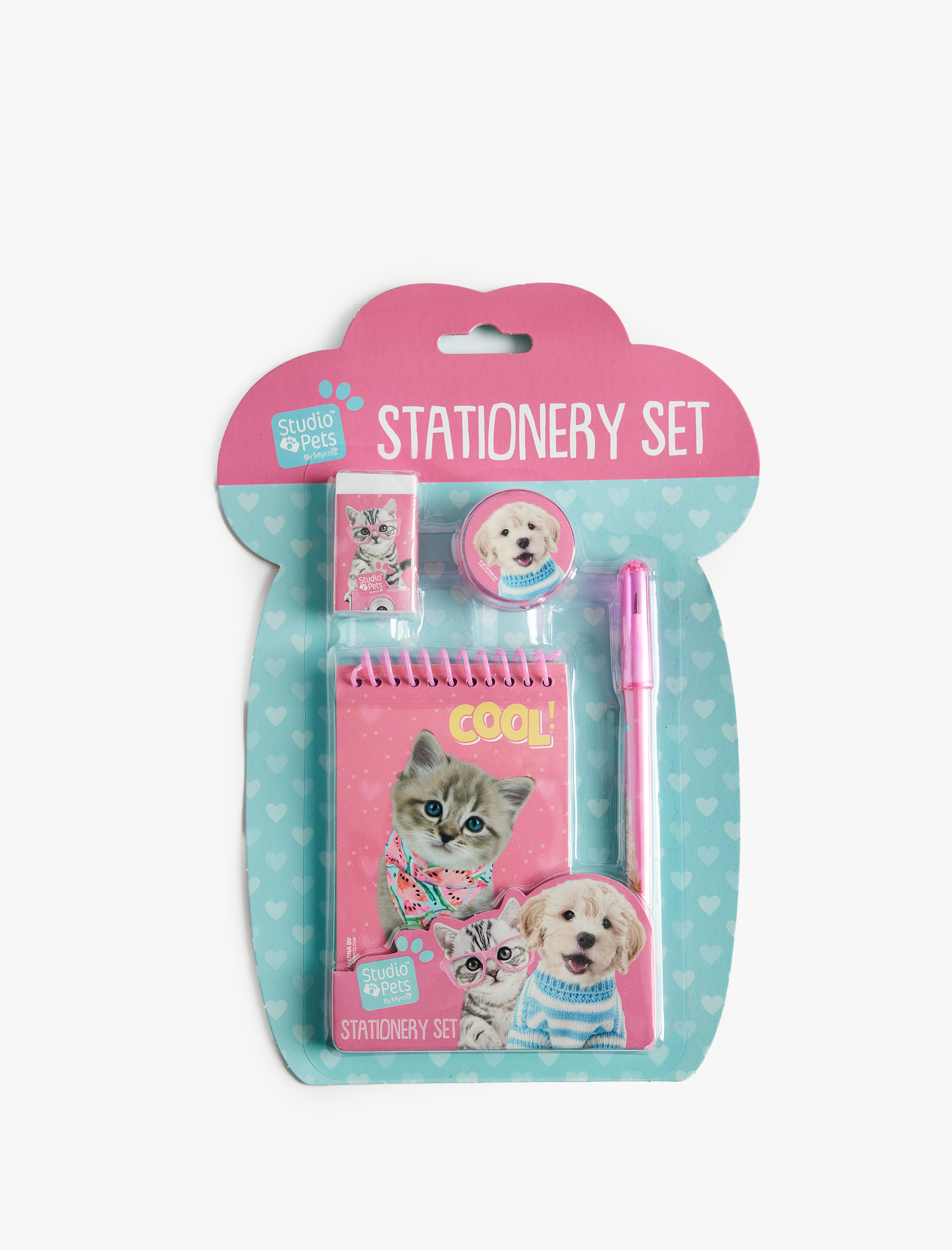  Kadın Studio Pets Lisanslı Kırtasiye Seti