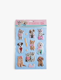 Studio Pets Lisanslı Evcil Hayvan Figürlü Sticker Seti