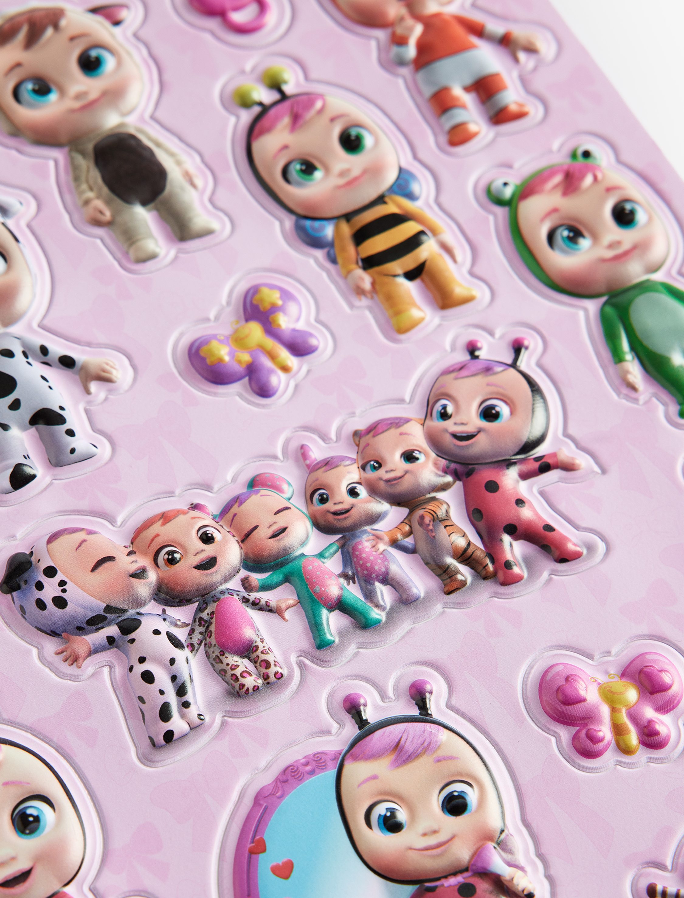  Kadın Cry Babies Lisanslı Karışık Figürlü Sticker Seti