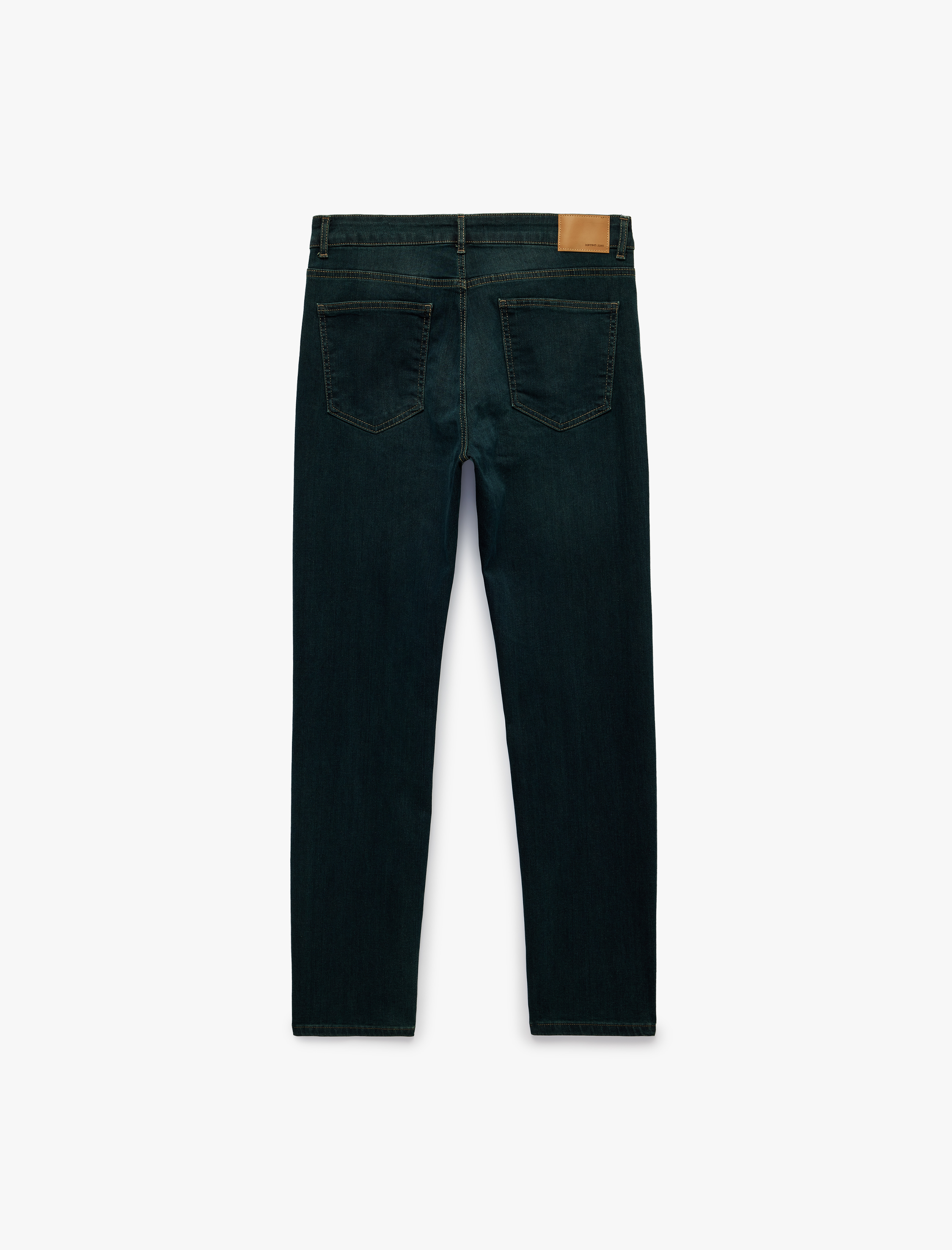   Pamuklu Cepli Normal Bel Slim Fit Jean Pantolon - Brad Jean