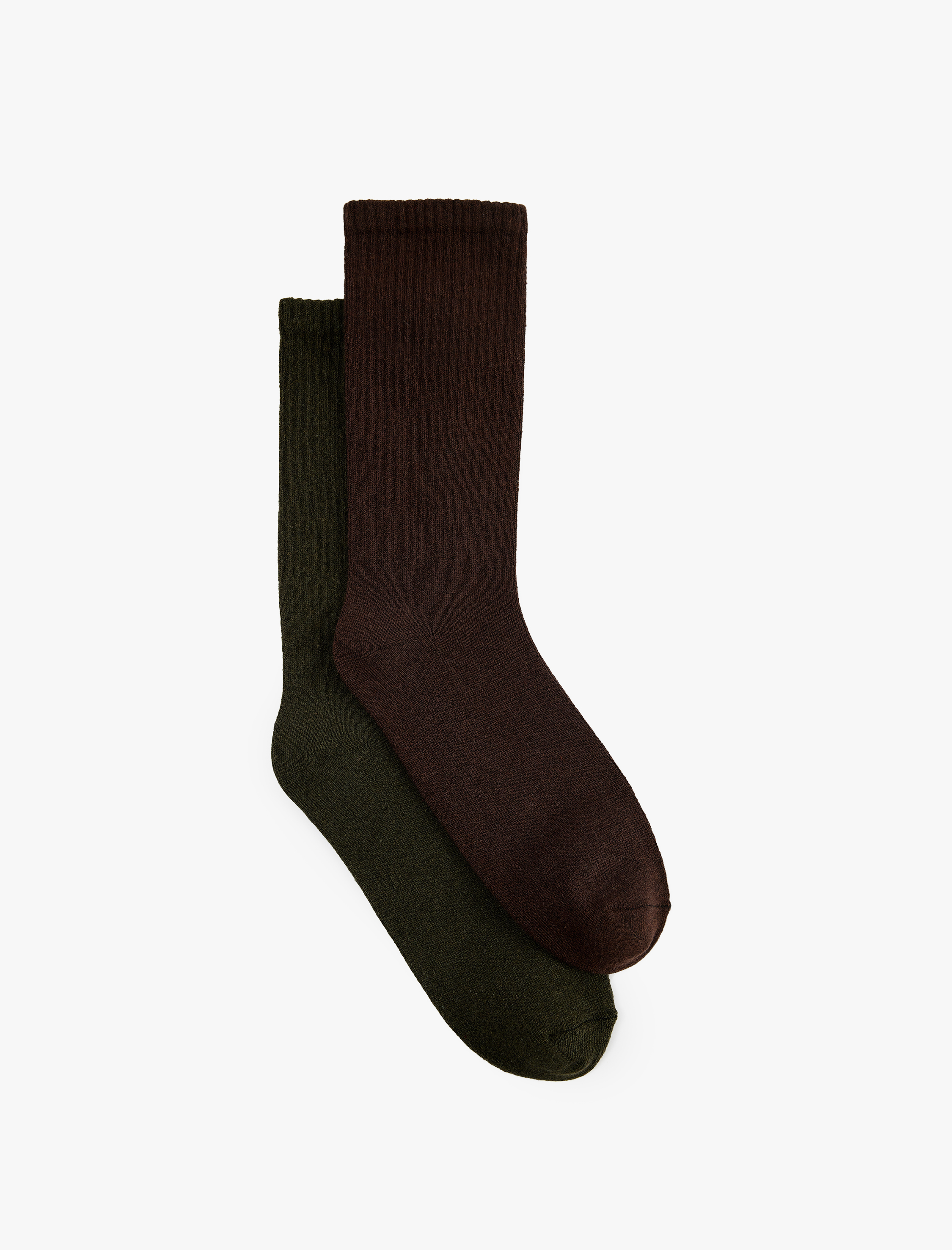  Erkek Fitilli 2’li Soket Tenis Çorabı Seti