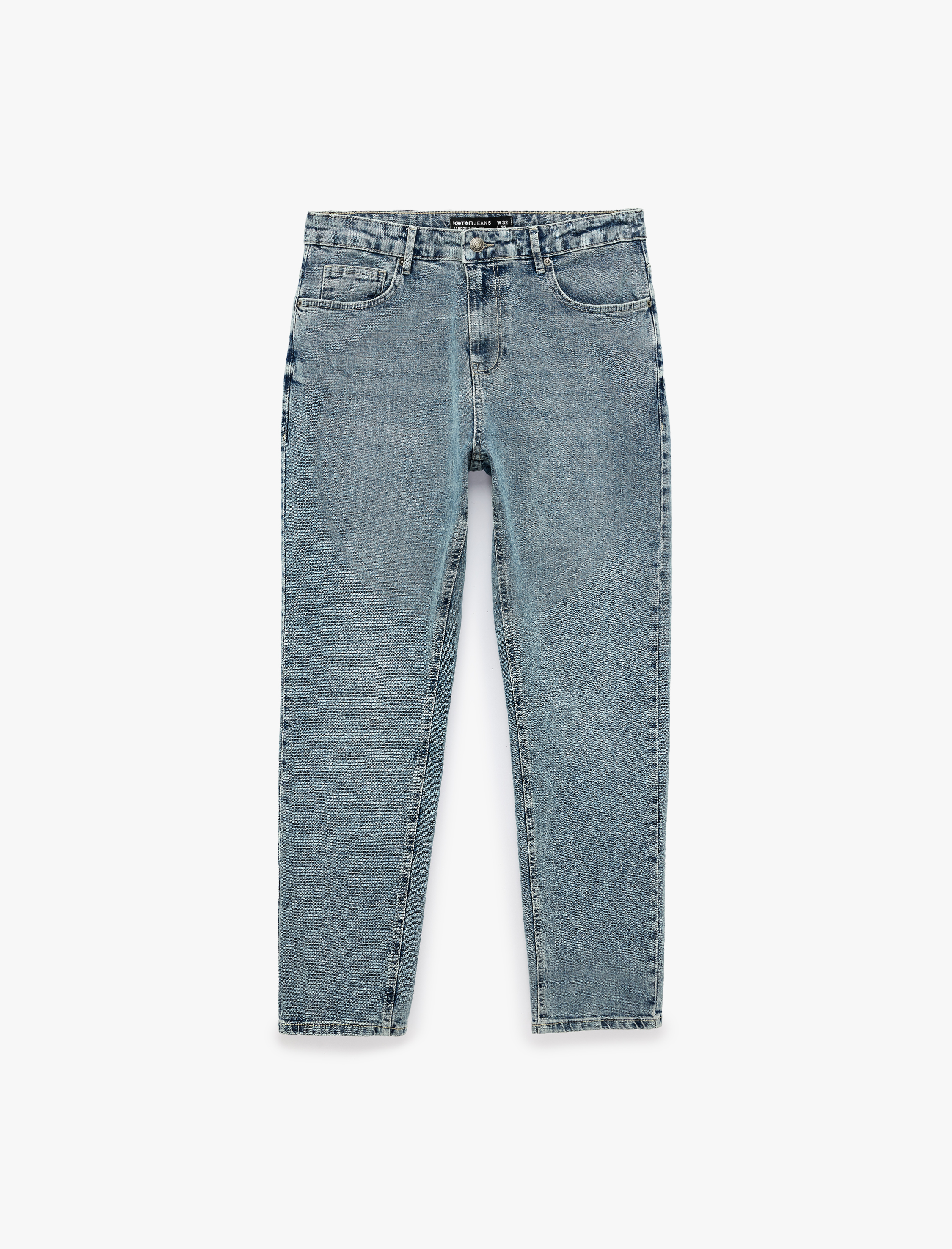   Regular Fit Normal Bel Pamuklu Tapered Jean Pantolon - Joe Jean