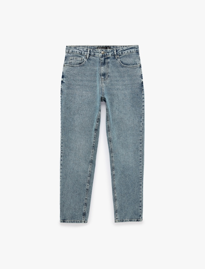  Regular Fit Normal Bel Pamuklu Tapered Jean Pantolon - Joe Jean