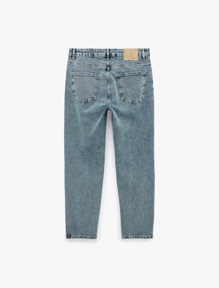  Regular Fit Normal Bel Pamuklu Tapered Jean Pantolon - Joe Jean