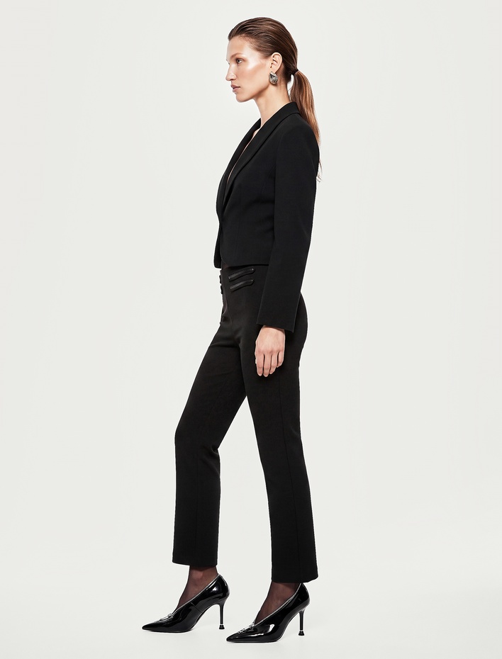  Regular Fit Geniş Yaka Uzun Kollu Düğmeli Blazer Ceket