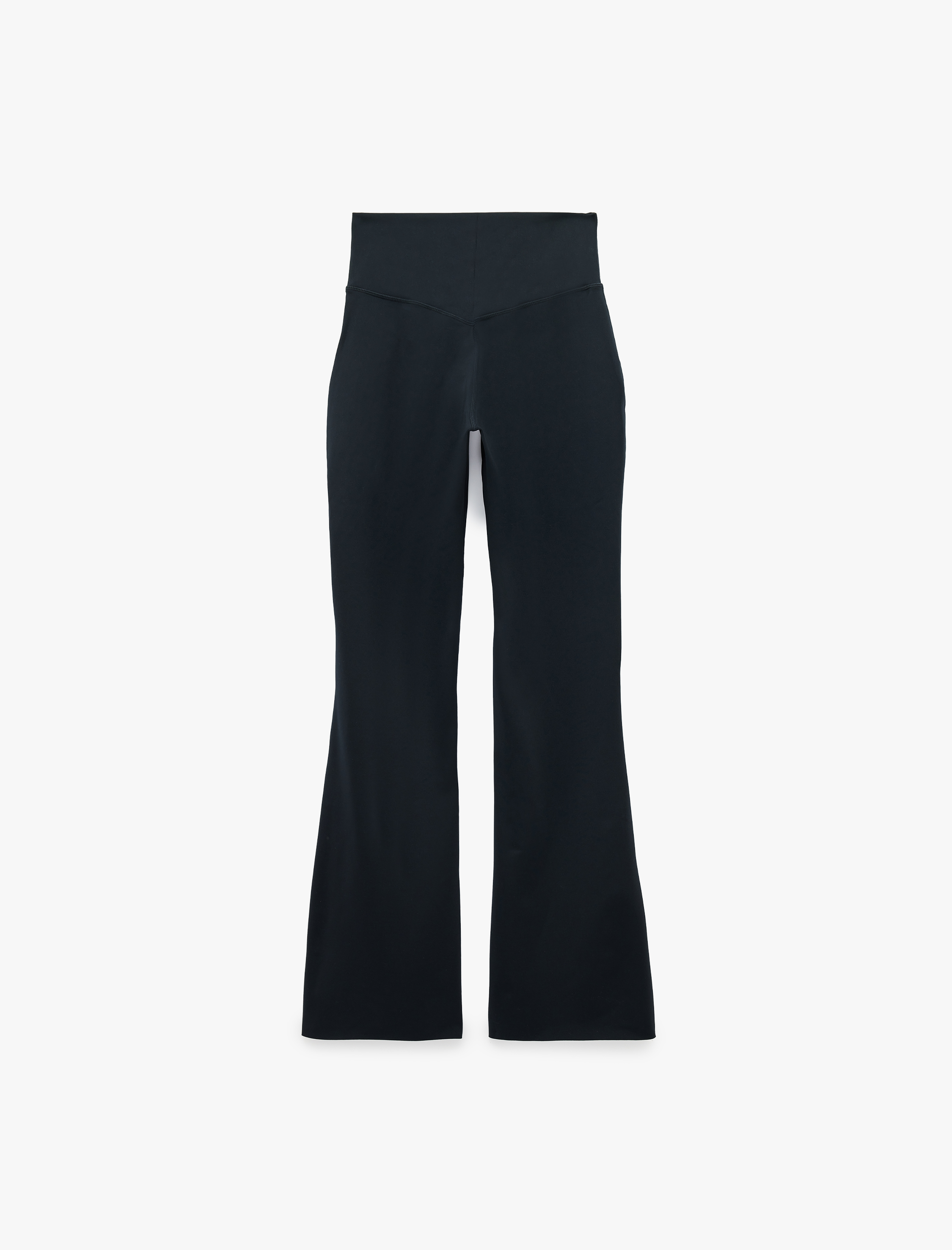   Ekstra Yüksek Bel Slim Fit İspanyol Paça Spor Tayt