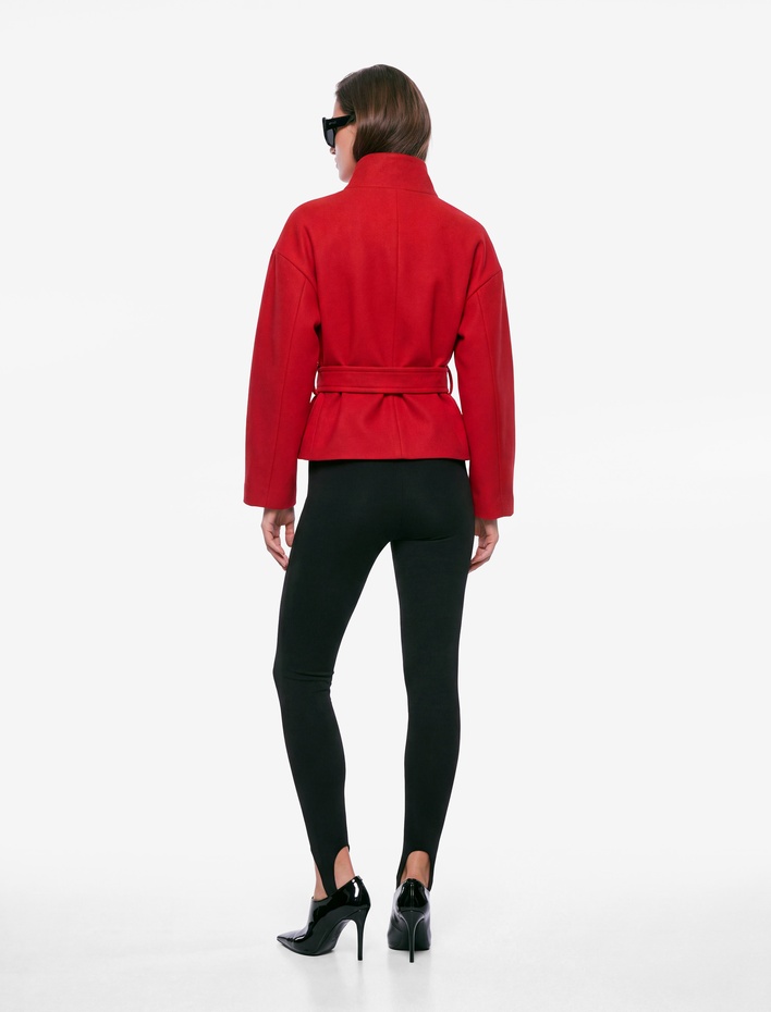  Normal Bel Slim Fit Tayt Pantolon Ayak Bant Detaylı